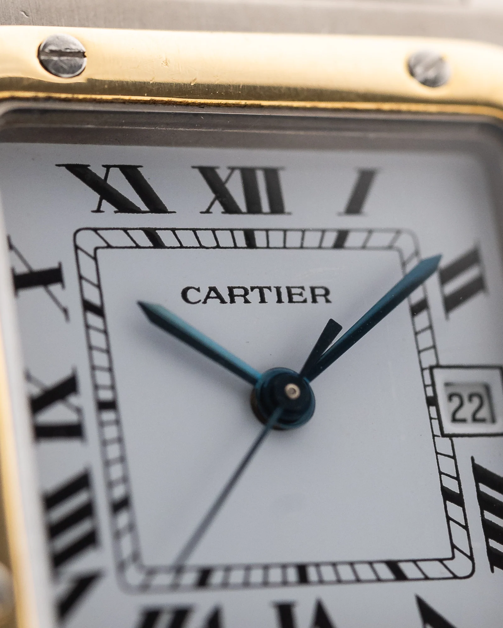 Cartier Santos 2961 Carree 1990s - Image 11