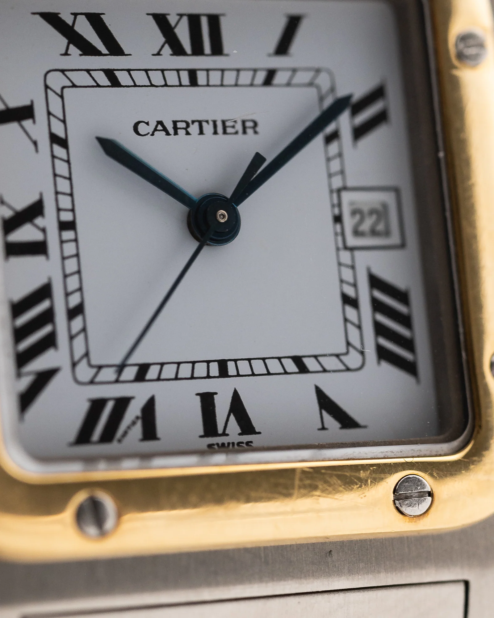 Cartier Santos 2961 Carree 1990s - Image 12