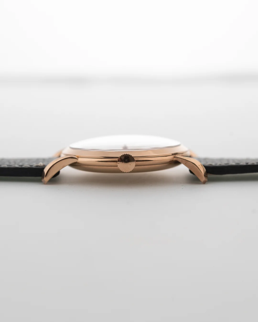 Iwc 18K Rose Gold Bombé 1956 - Image 5