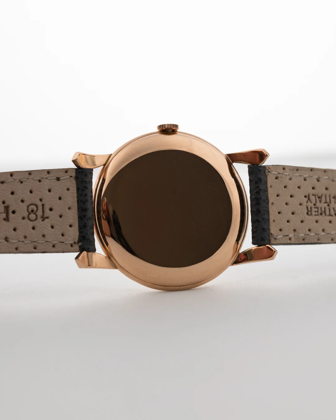 Iwc 18K Rose Gold Bombé 1956 - Image 6
