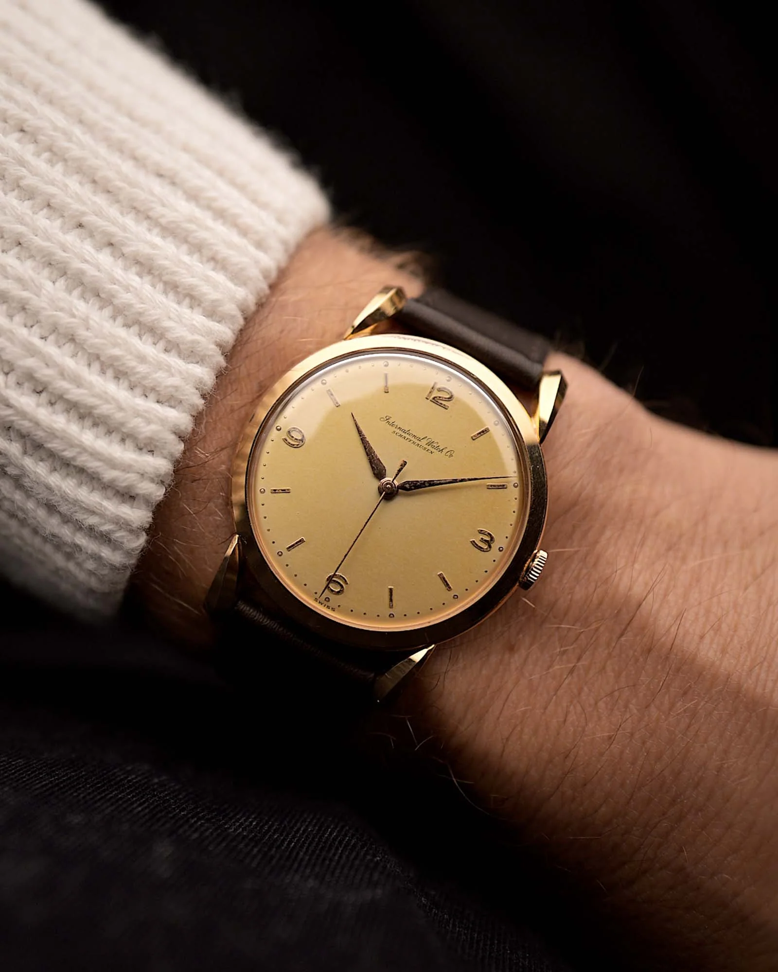 IWC Cal. 89 Bombé 18k Rose 1955