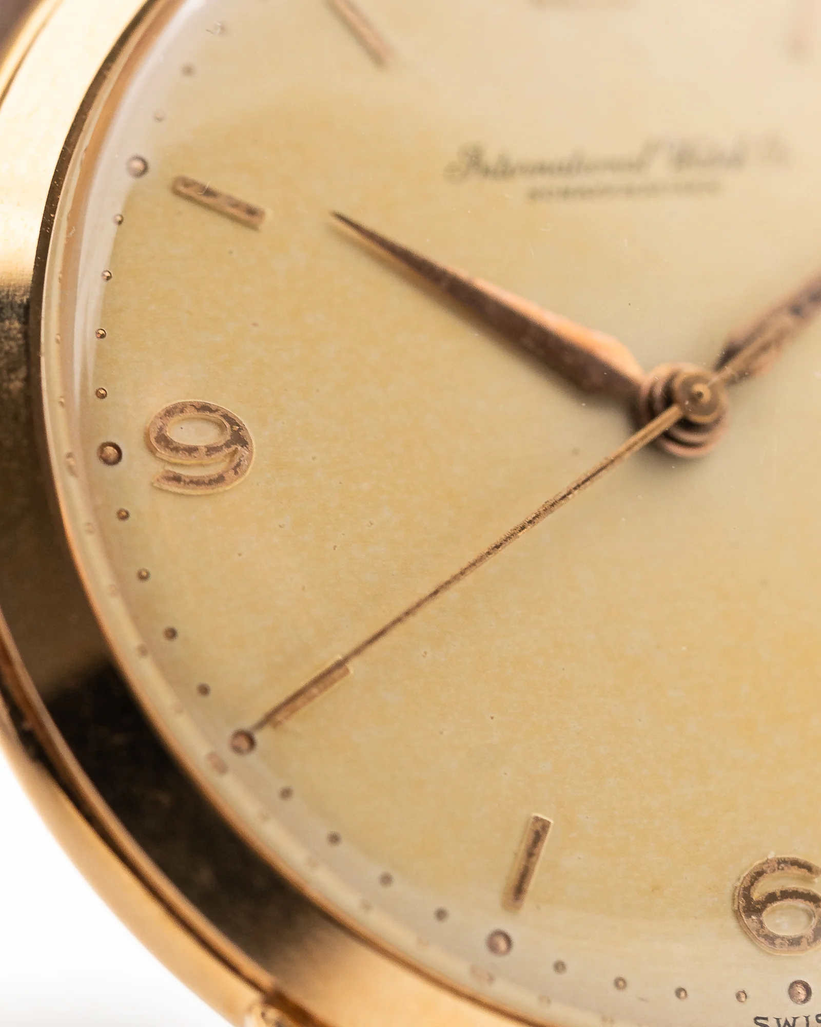 IWC Cal. 89 Bombé 18k Rose 1955 - Image 10