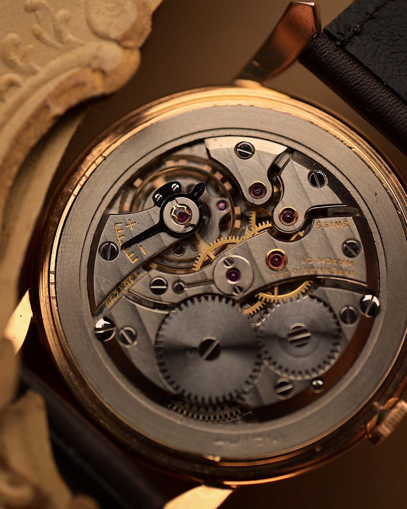 IWC Cal. 89 Bombé 18k Rose 1955 - Image 5