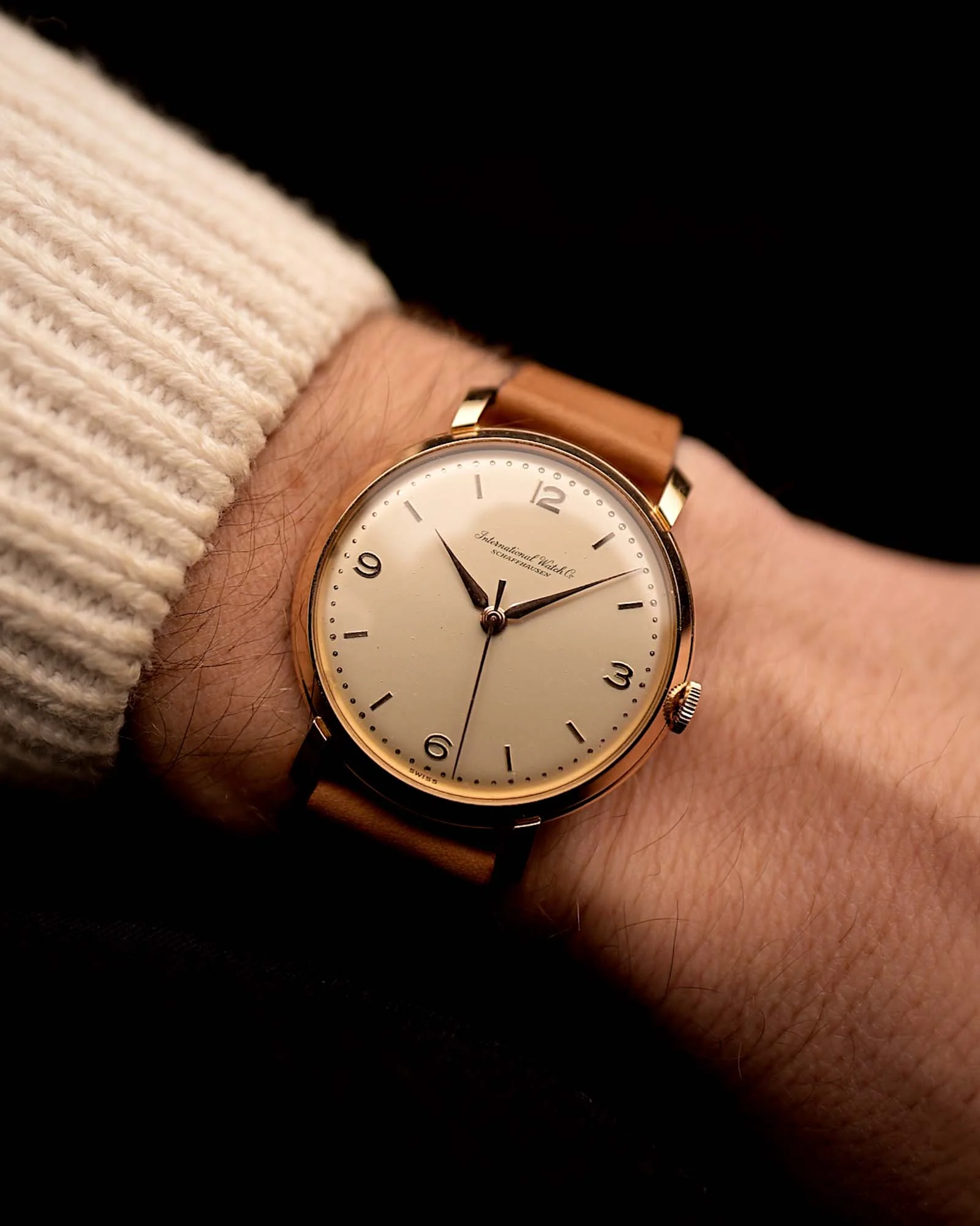 IWC Cal. 89 Shark Fin 18k Rose 1960