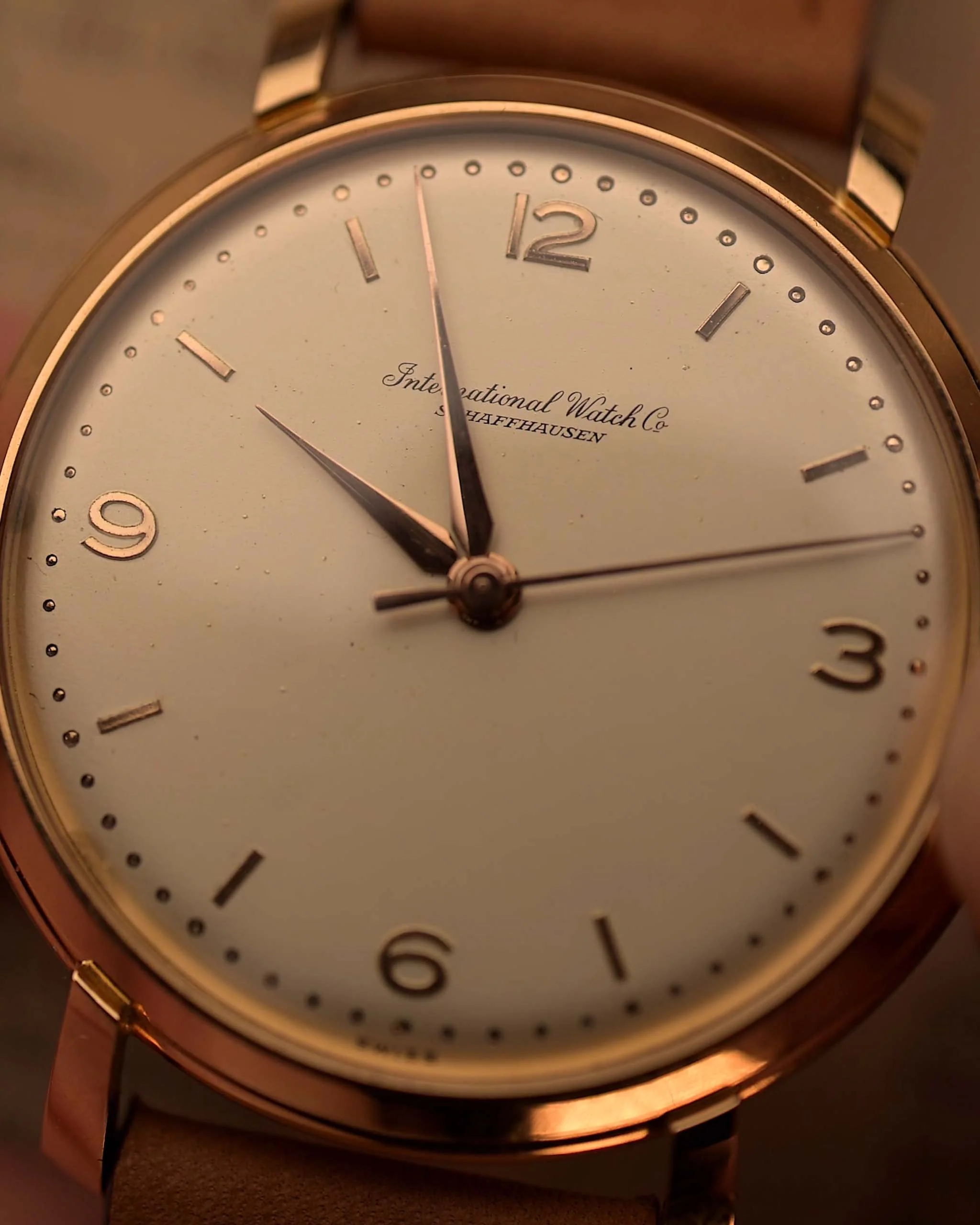 IWC Cal. 89 Shark Fin 18k Rose 1960 - Image 5