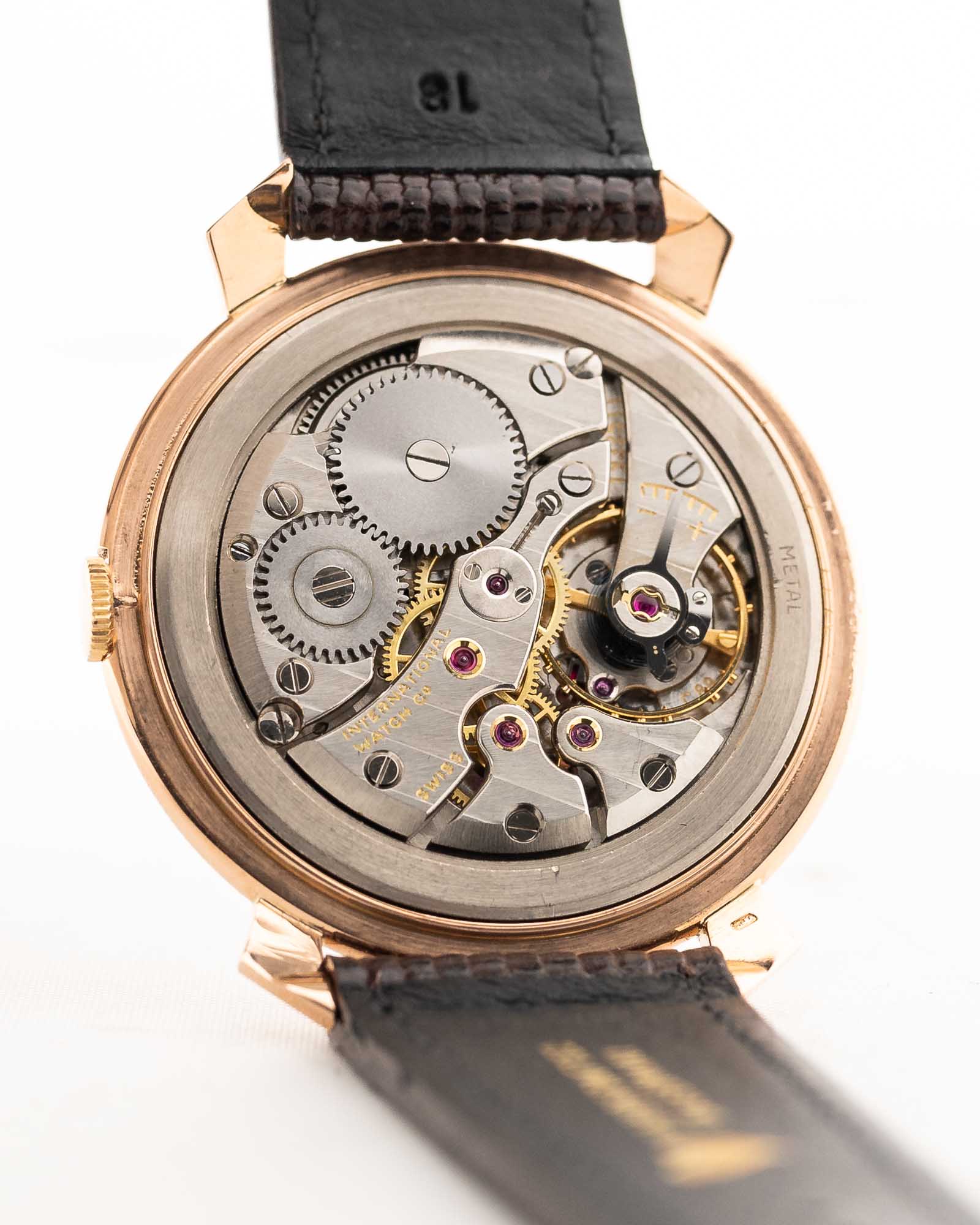 IWC Cal. 89 Shark Fin 18k Rosé 1968 - Image 14