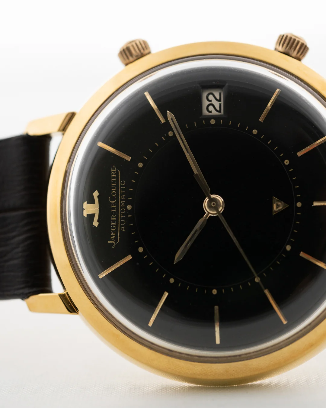 Jaeger LeCoultre Memovox black Jumbo 1958 - Image 2