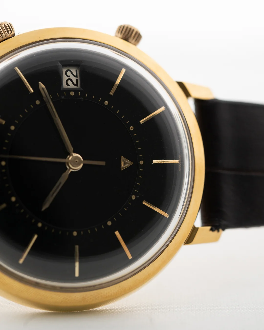 Jaeger LeCoultre Memovox black Jumbo 1958 - Image 3