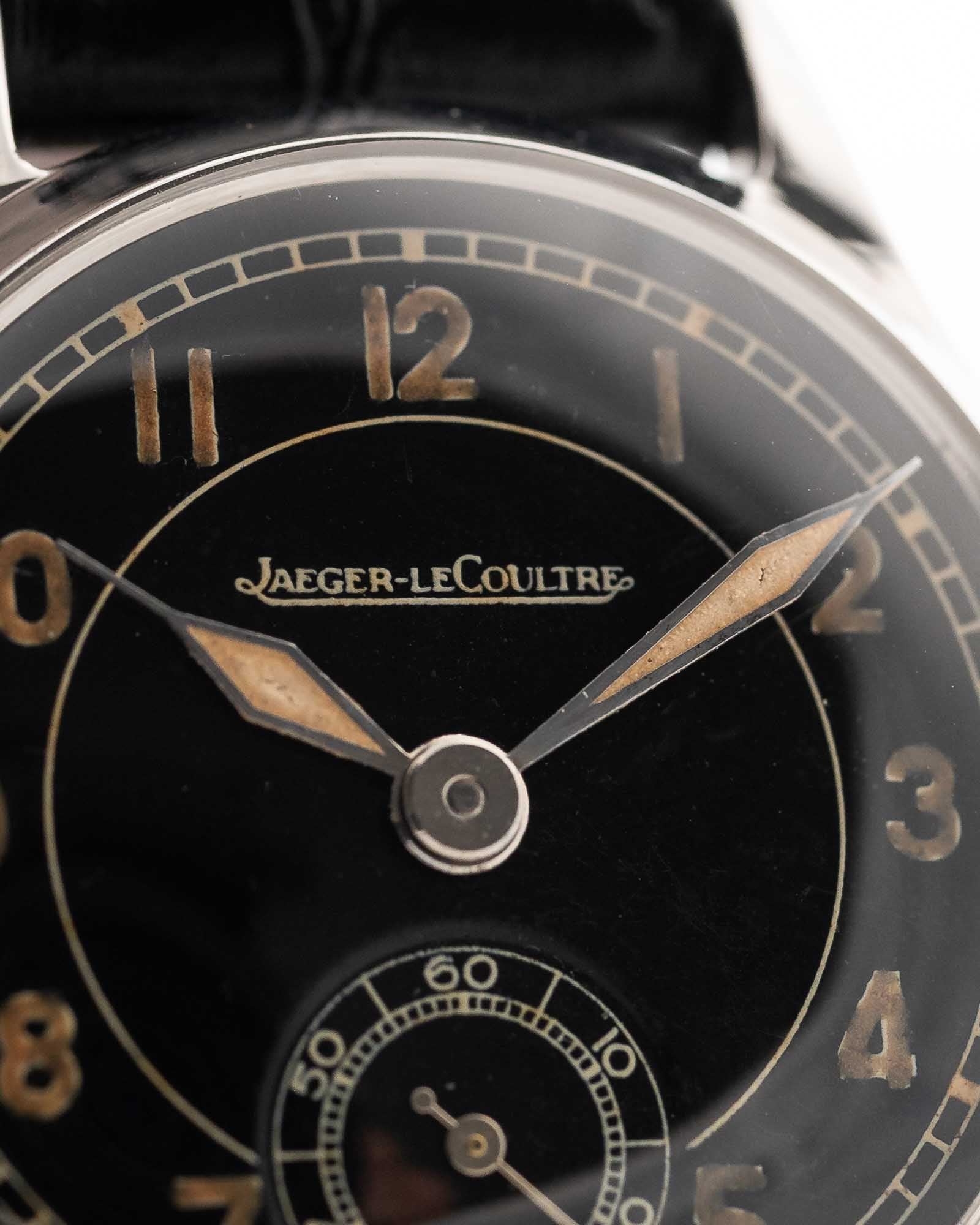Jaeger LeCoultre Military Black 1940s - Image 9