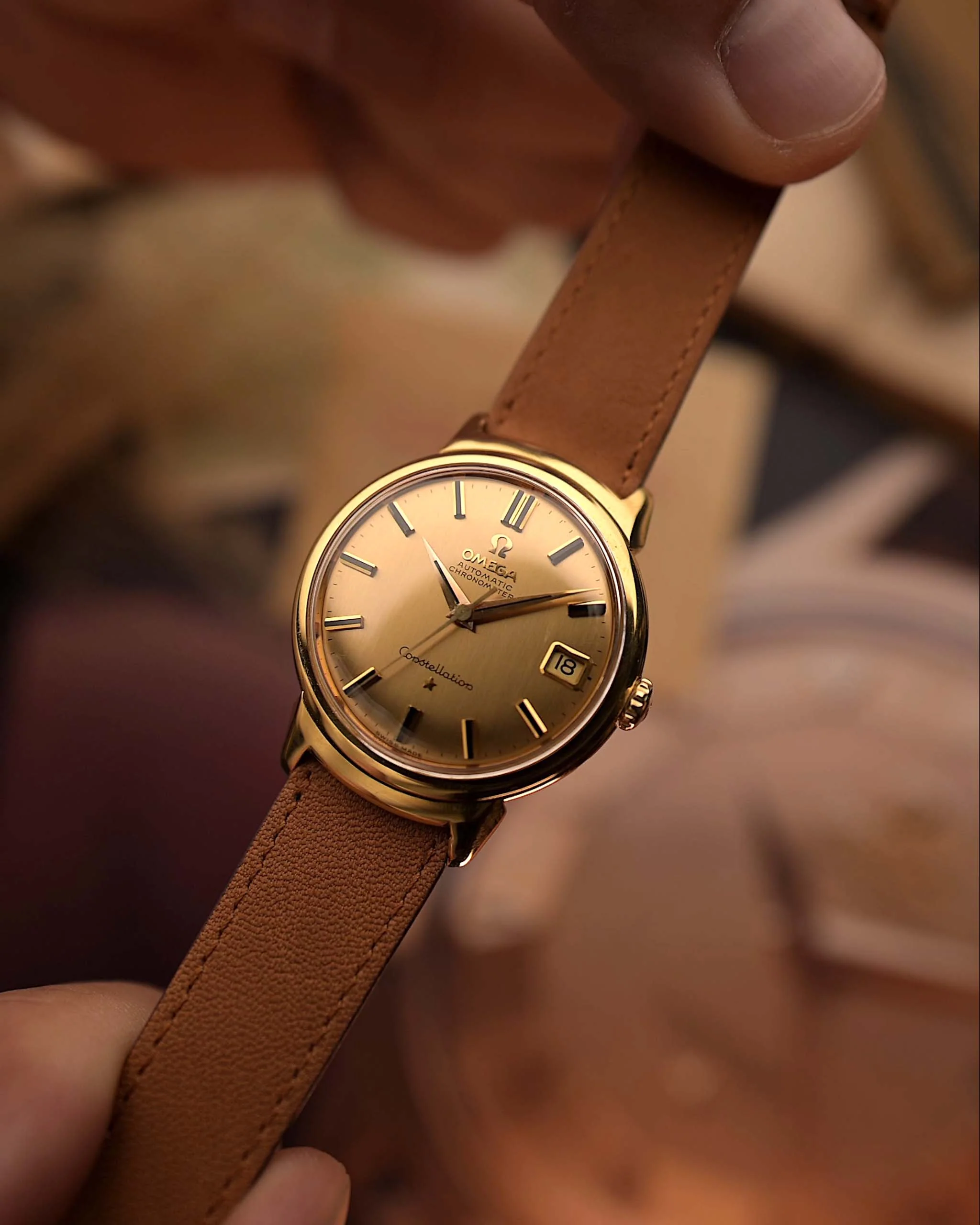 Omega 14398 Constellation Pie Pan Hooded 1960 - Image 3
