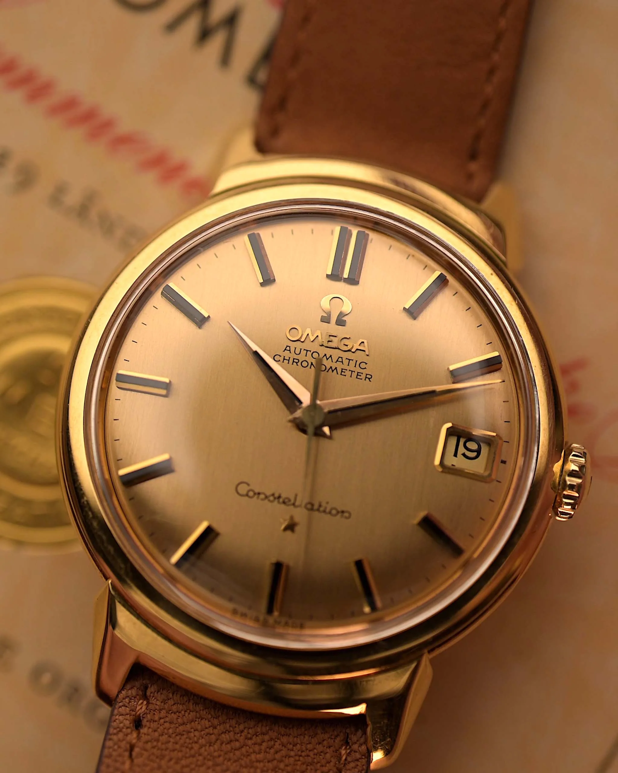 Omega 14398 Constellation Pie Pan Hooded 1960 - Image 4