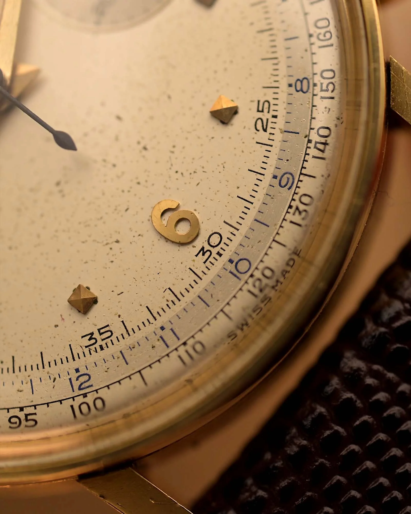 Omega 2393 Chronograph 18k 1960 - Image 6