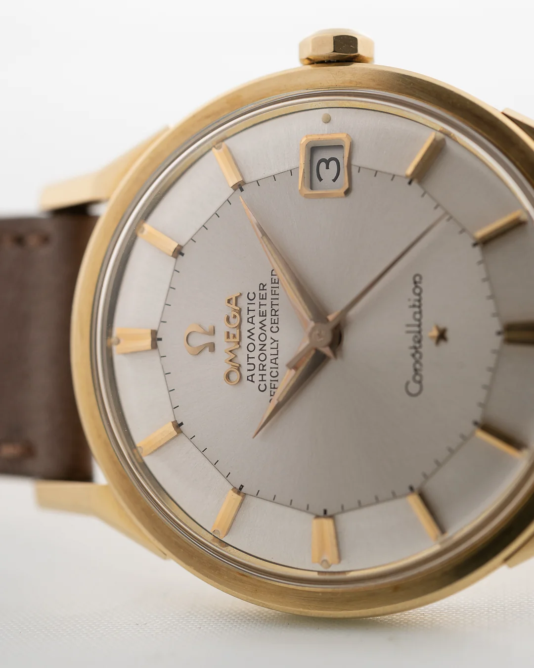 Omega Constellation 14k Pie Pan 1963 - Image 2