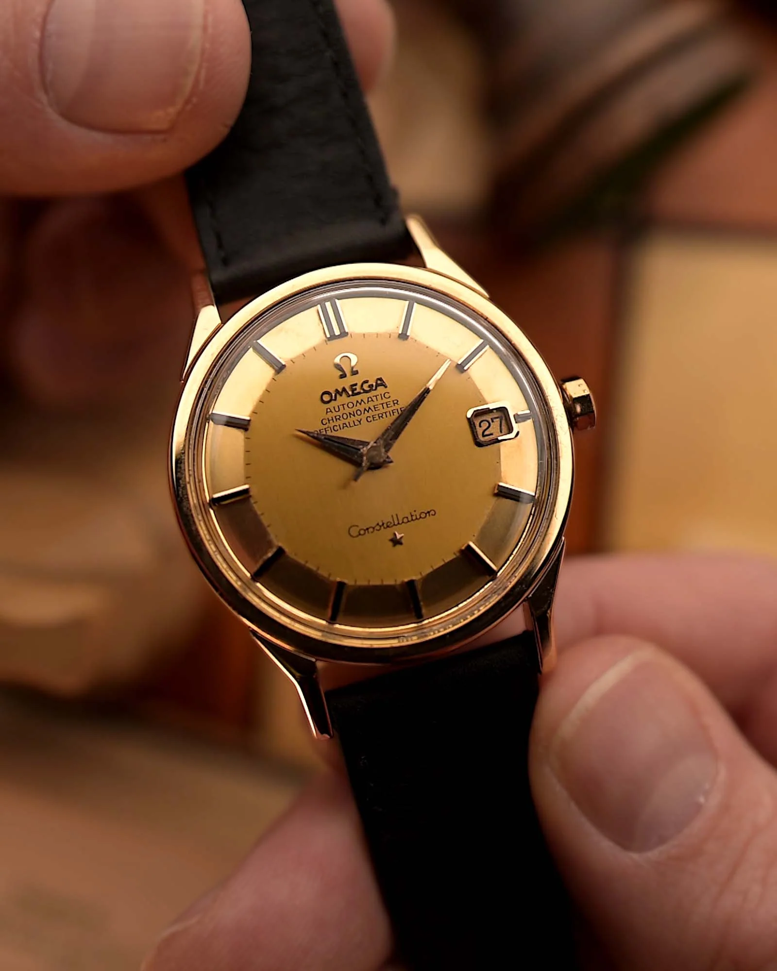 Omega 18k Constellation 168005 Pie Pan 1966 - Image 5