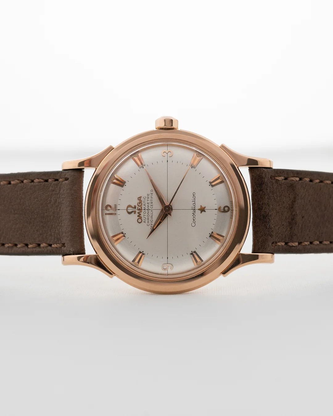 Omega Constellation 18k Rose 1956