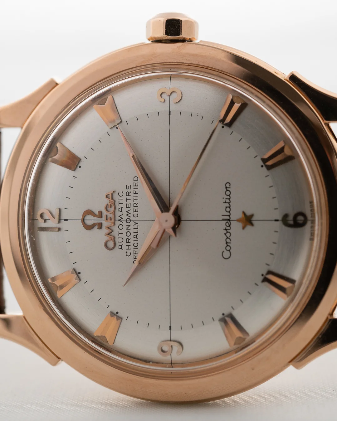 Omega Constellation 18k Rose 1956 - Image 2