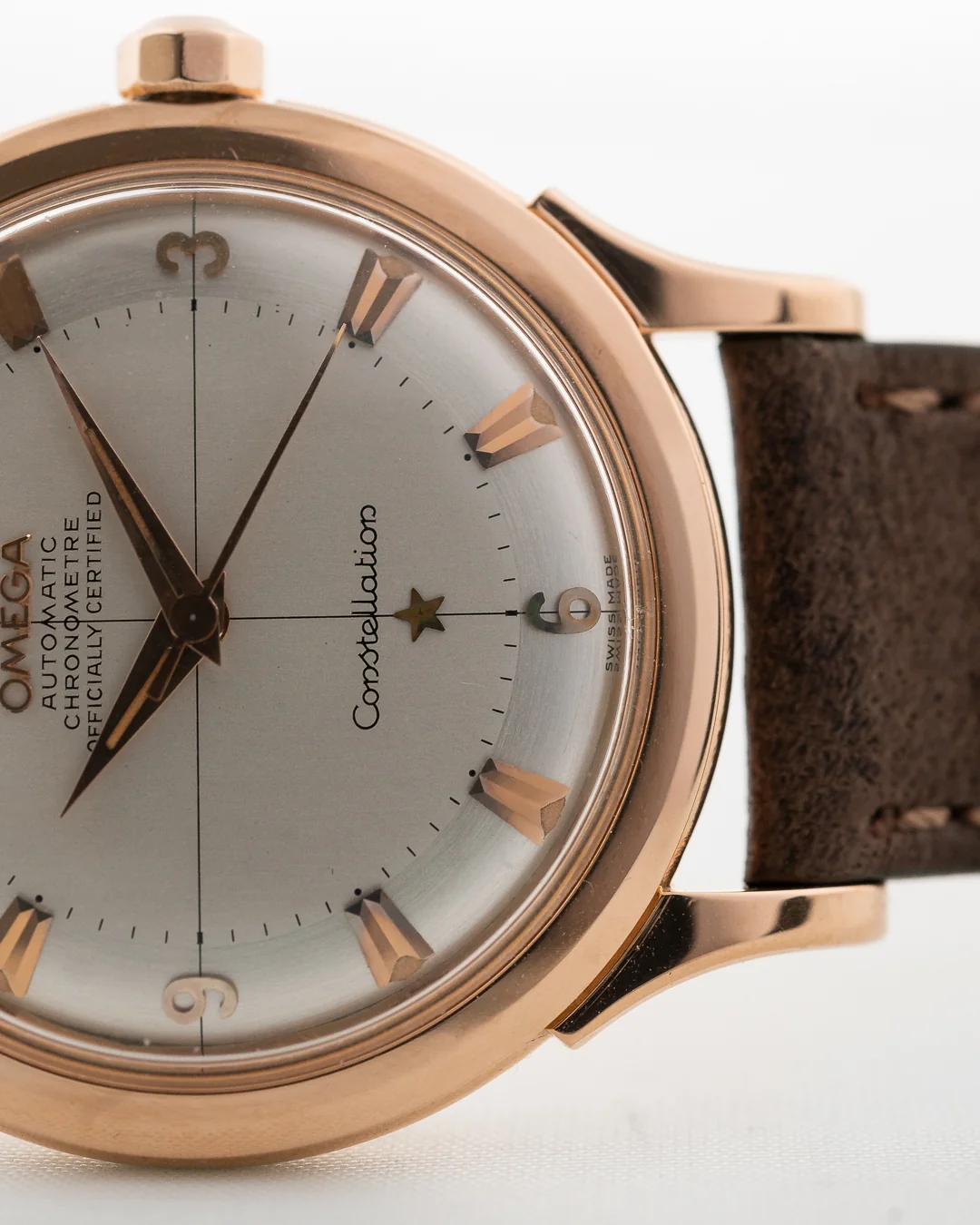 Omega Constellation 18k Rose 1956 - Image 3