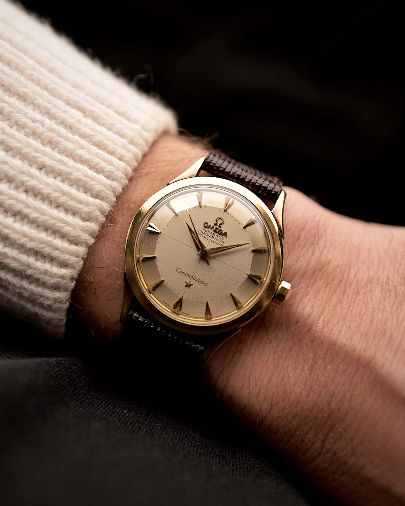 Omega Constellation 2852 Pie Pan 1956