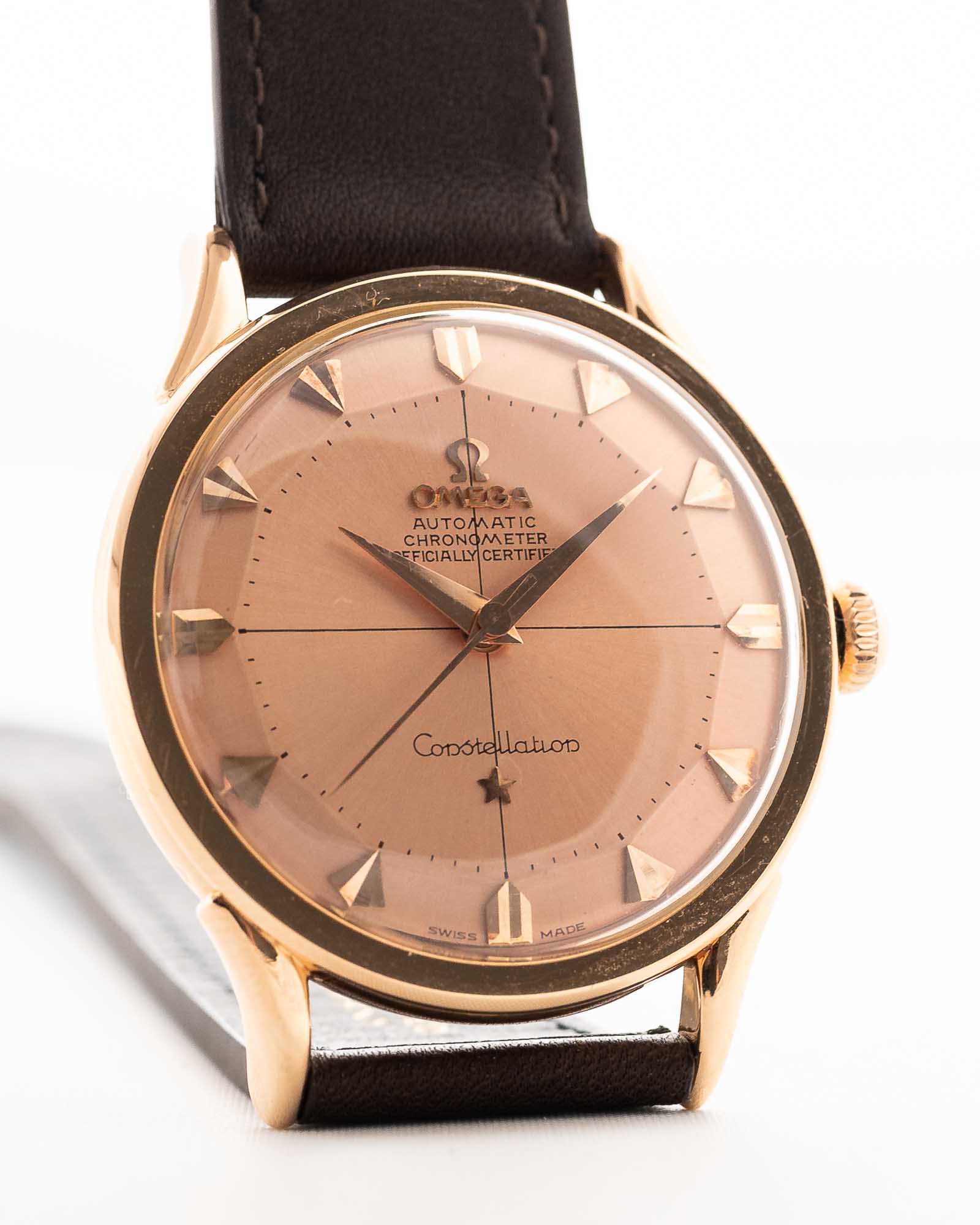 Omega Constellation French Pie Pan Rose 1956 - Image 11