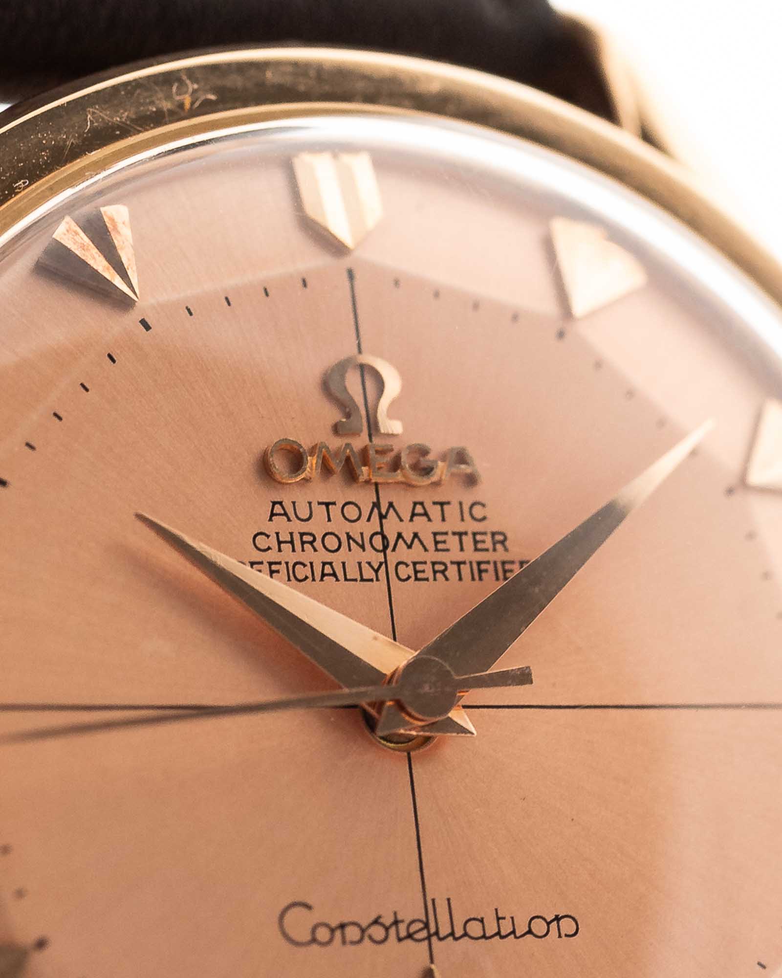 Omega Constellation French Pie Pan Rose 1956 - Image 12