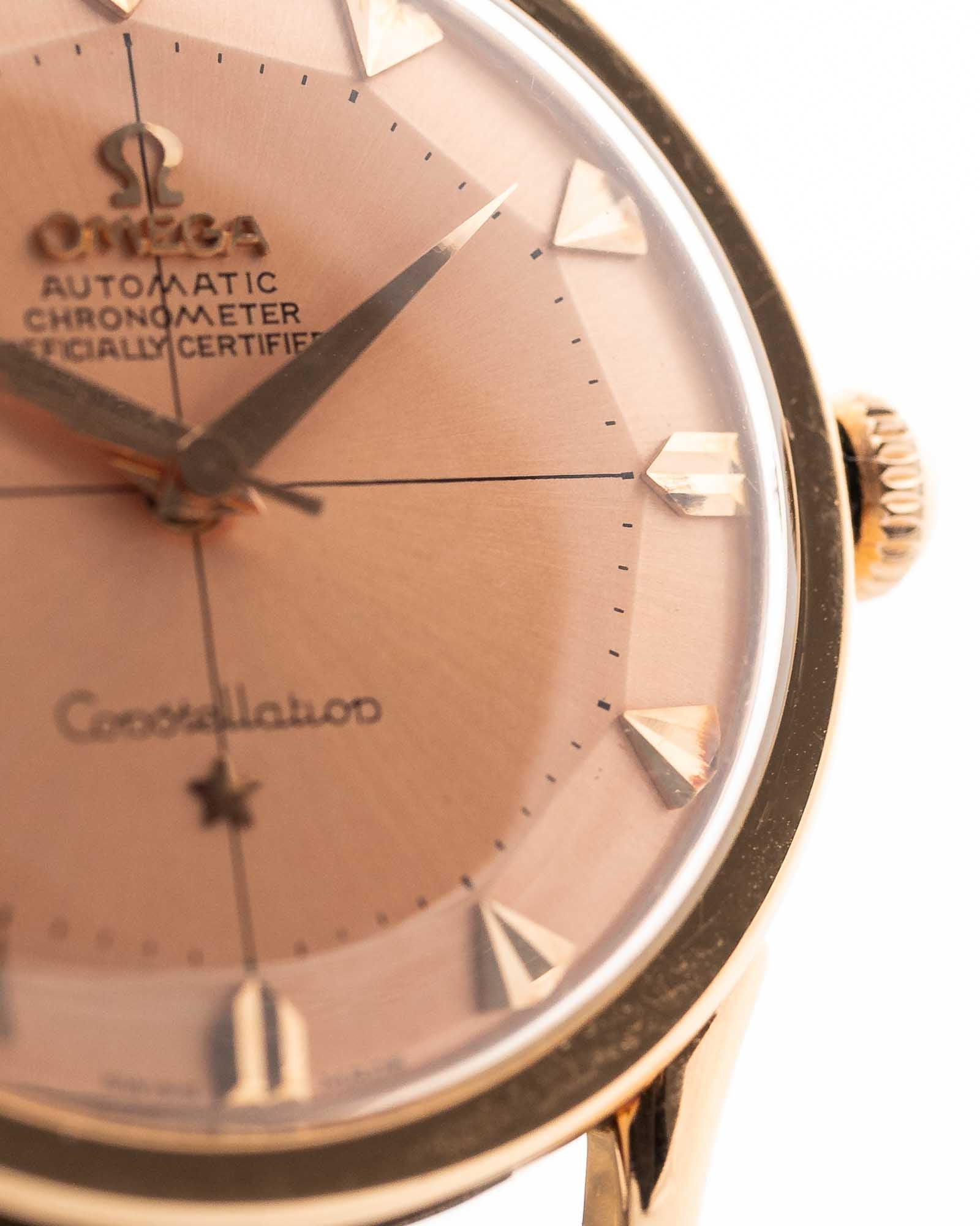 Omega Constellation French Pie Pan Rose 1956 - Image 13