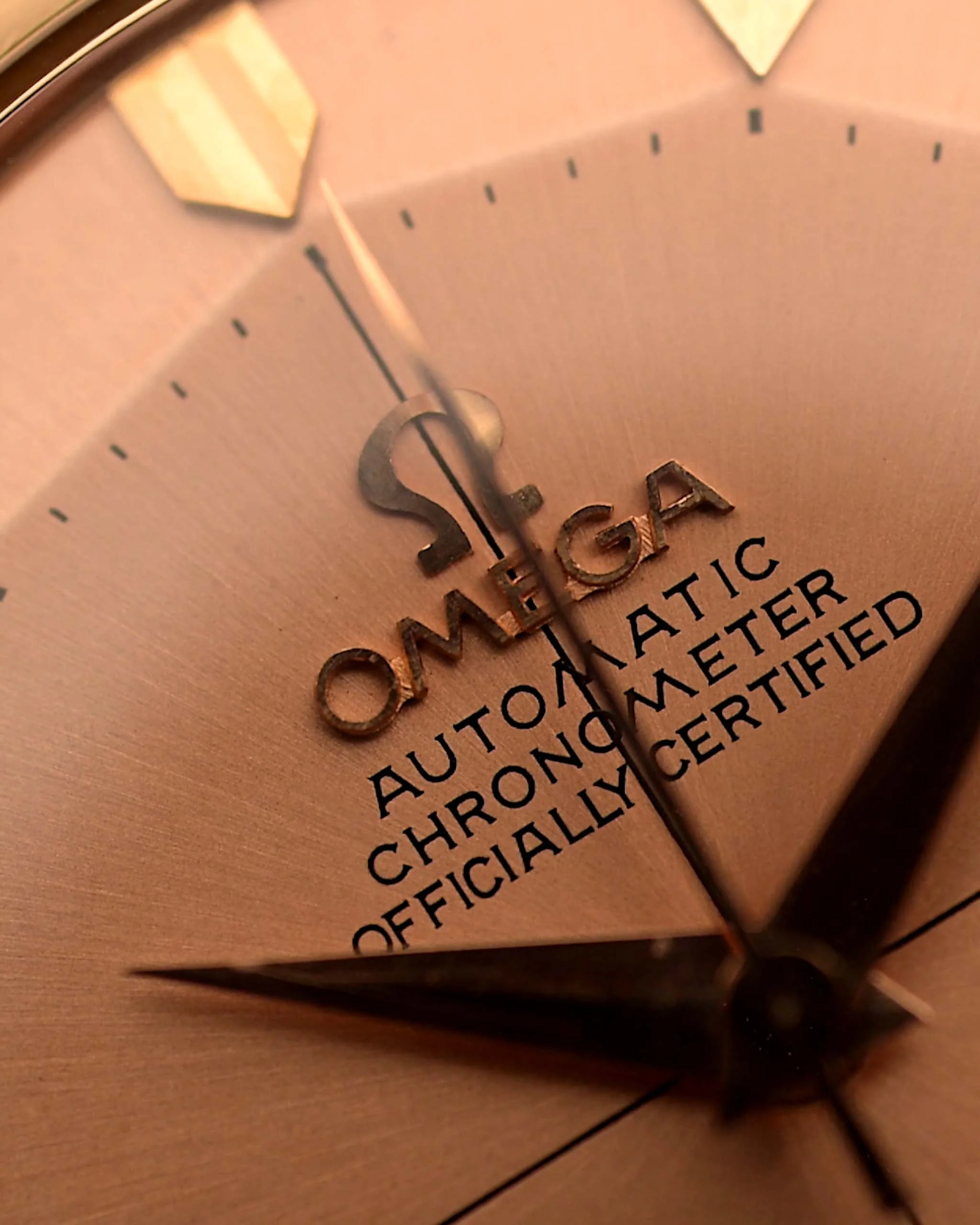 Omega Constellation French Pie Pan Rose 1956 - Image 4