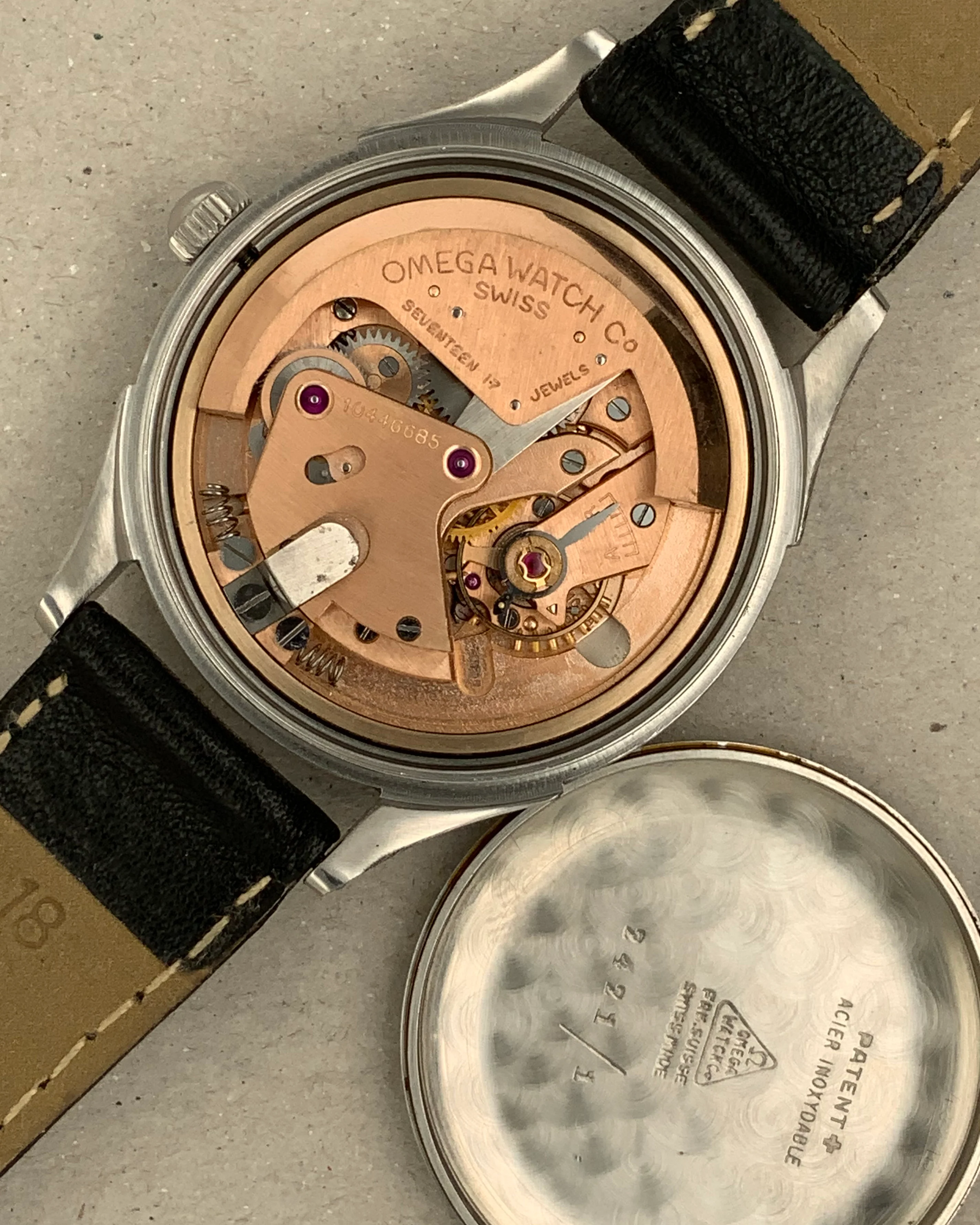 Omega Dress Fab. Suisse 1944 - Image 11