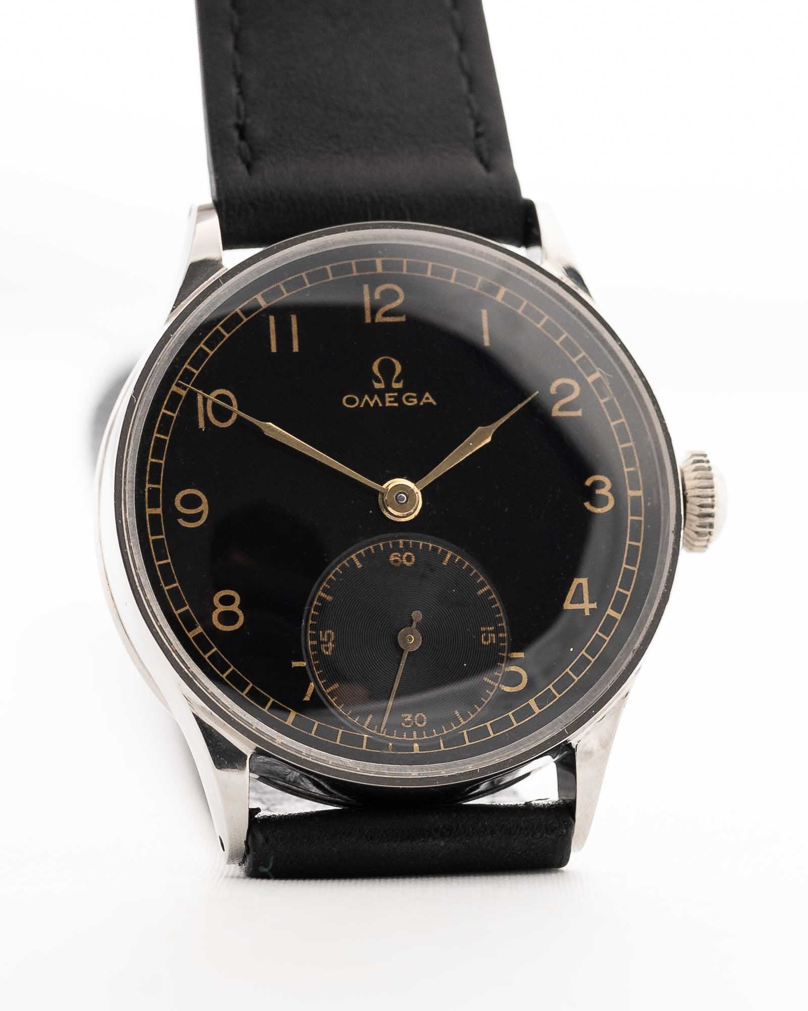 Omega Gilt Sub Second Syringe 1937 - Image 11