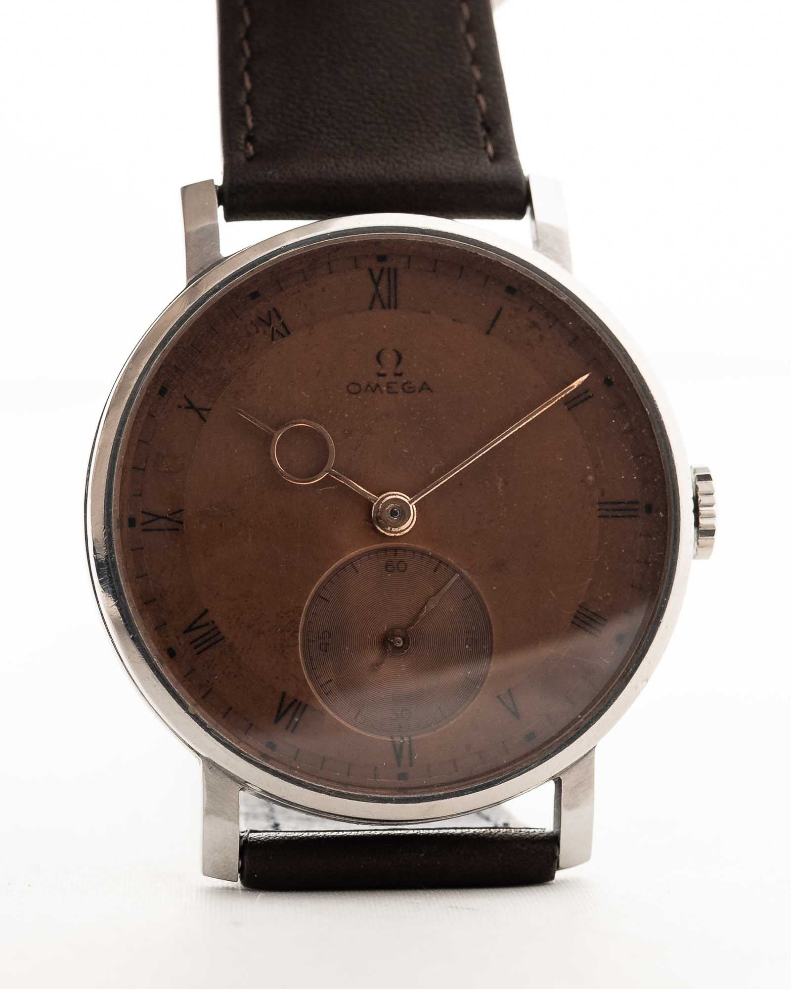 Omega Jumbo Art Deco Pontife 1940s - Image 8