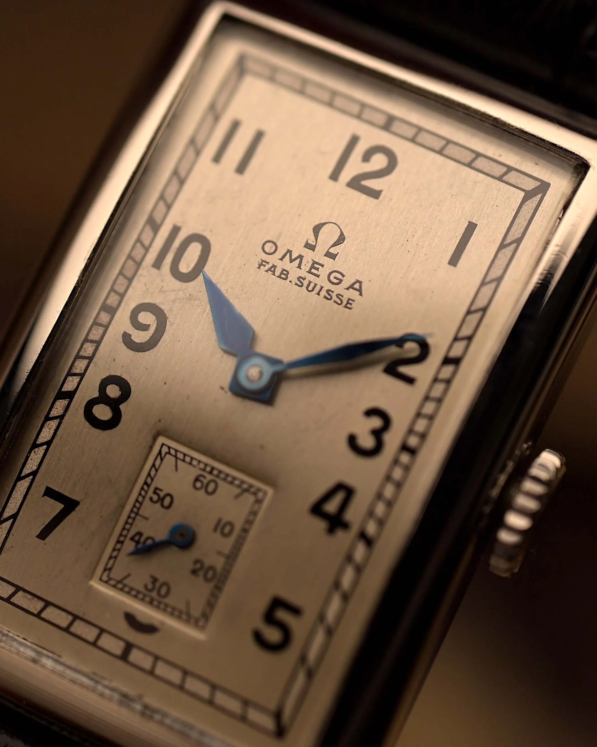 Omega T17 Art Deco Rectangular 1940s - Image 4