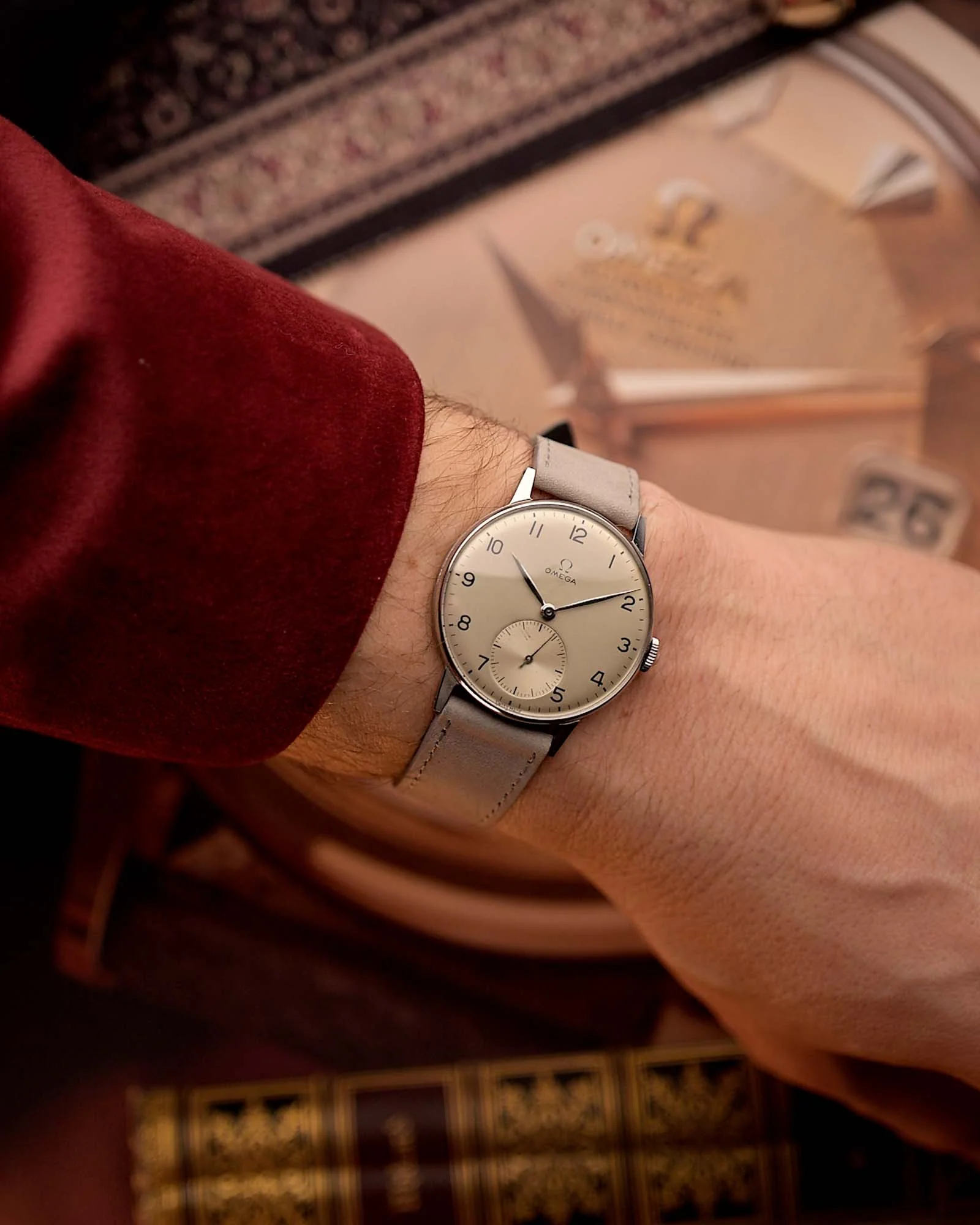 Omega Tresor 2318 Sub Second 1940s - Image 2