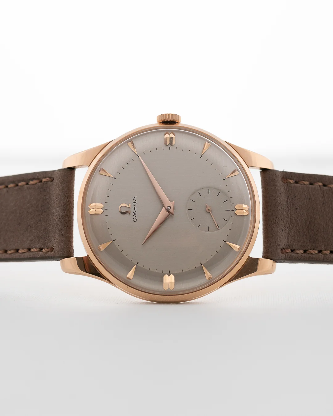 Omega two tone 18k jumbo 1956
