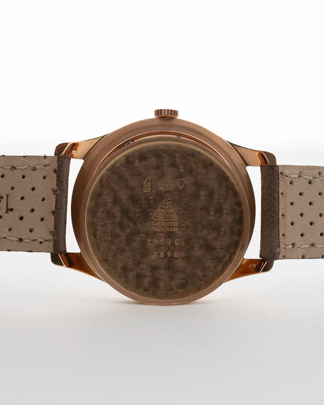 Omega two tone 18k jumbo 1956 - Image 11