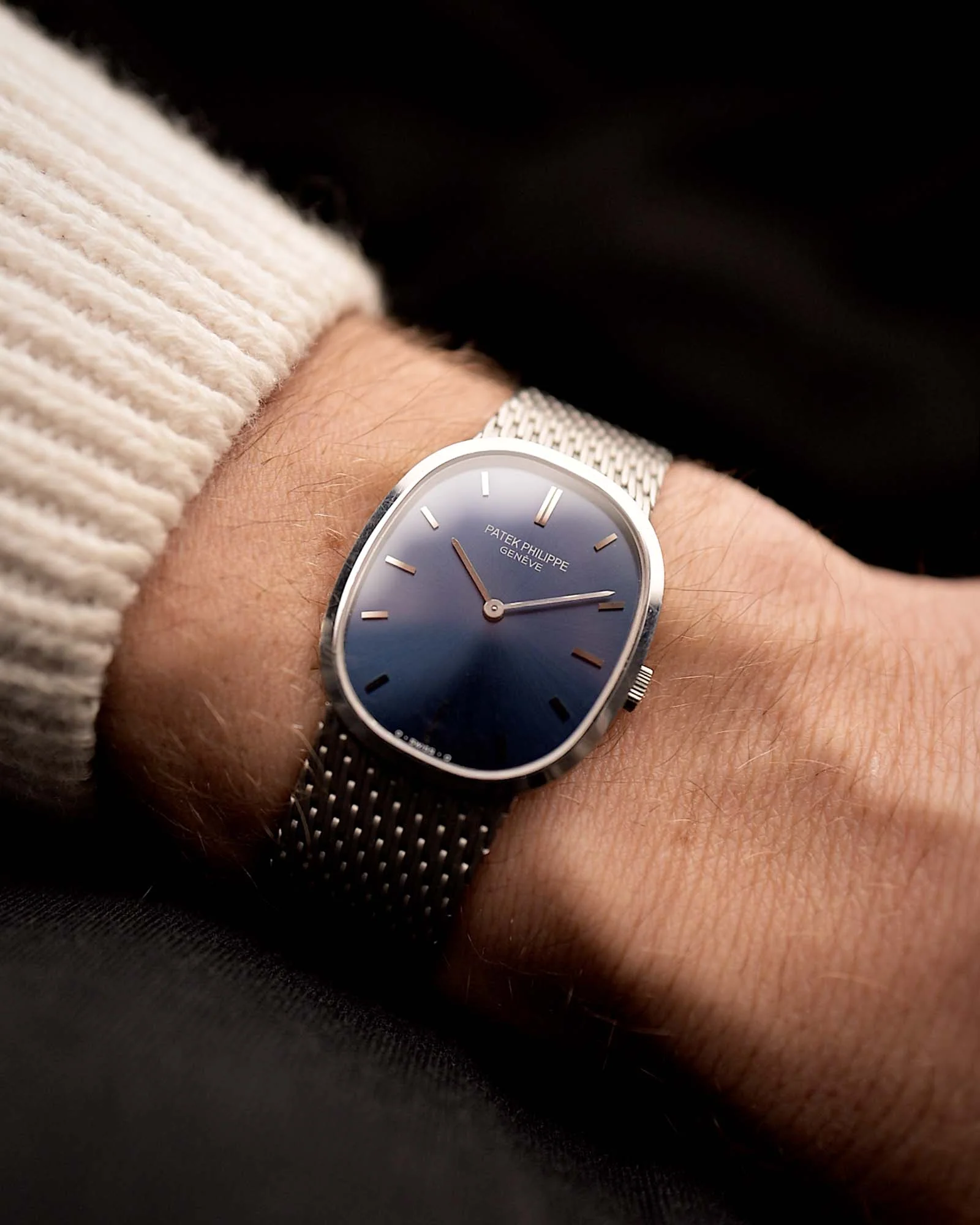 Patek Philippe 3548 Ellipse d’Or Blue 1973