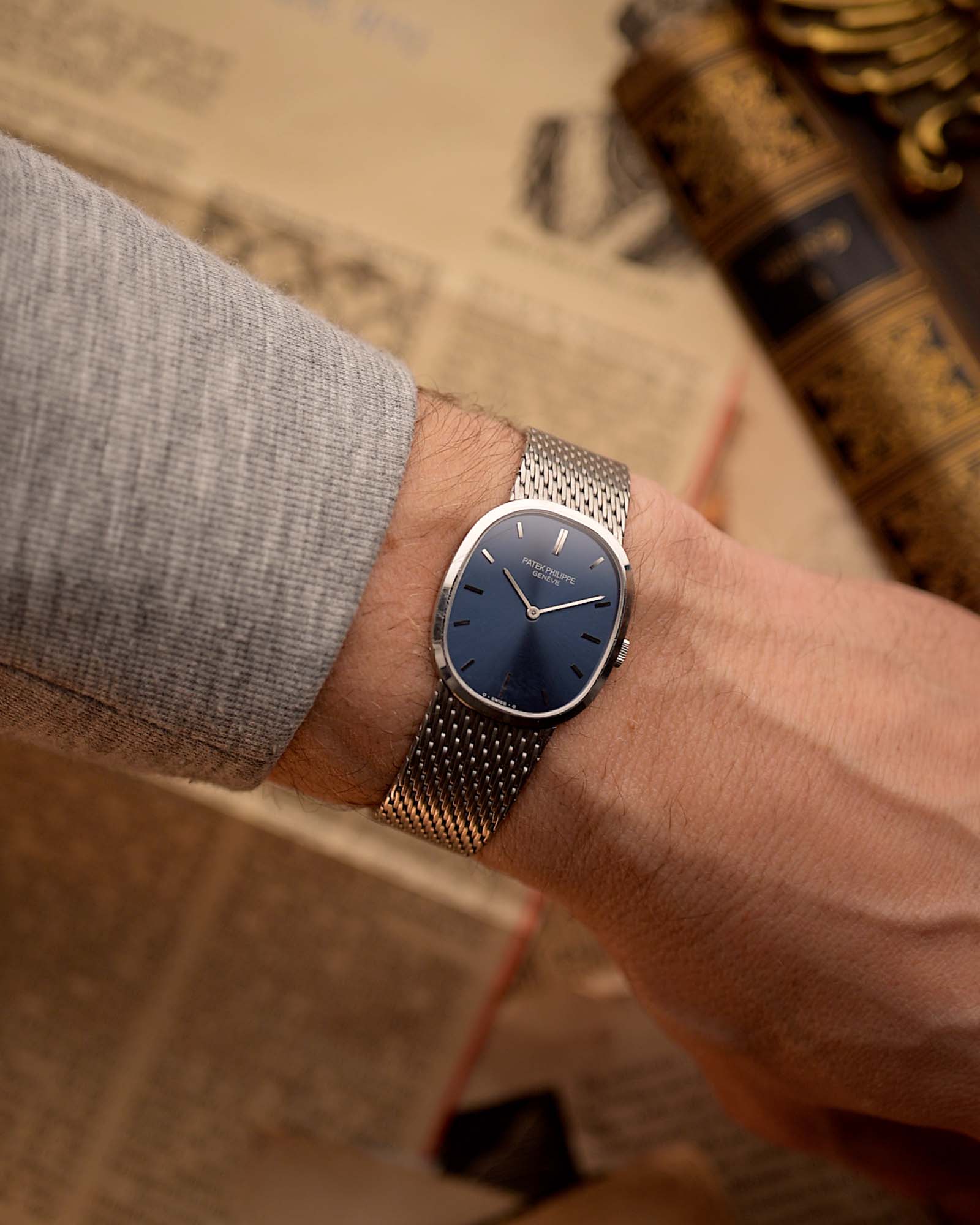 Patek Philippe 3548 Ellipse d’Or Blue 1973 - Image 2
