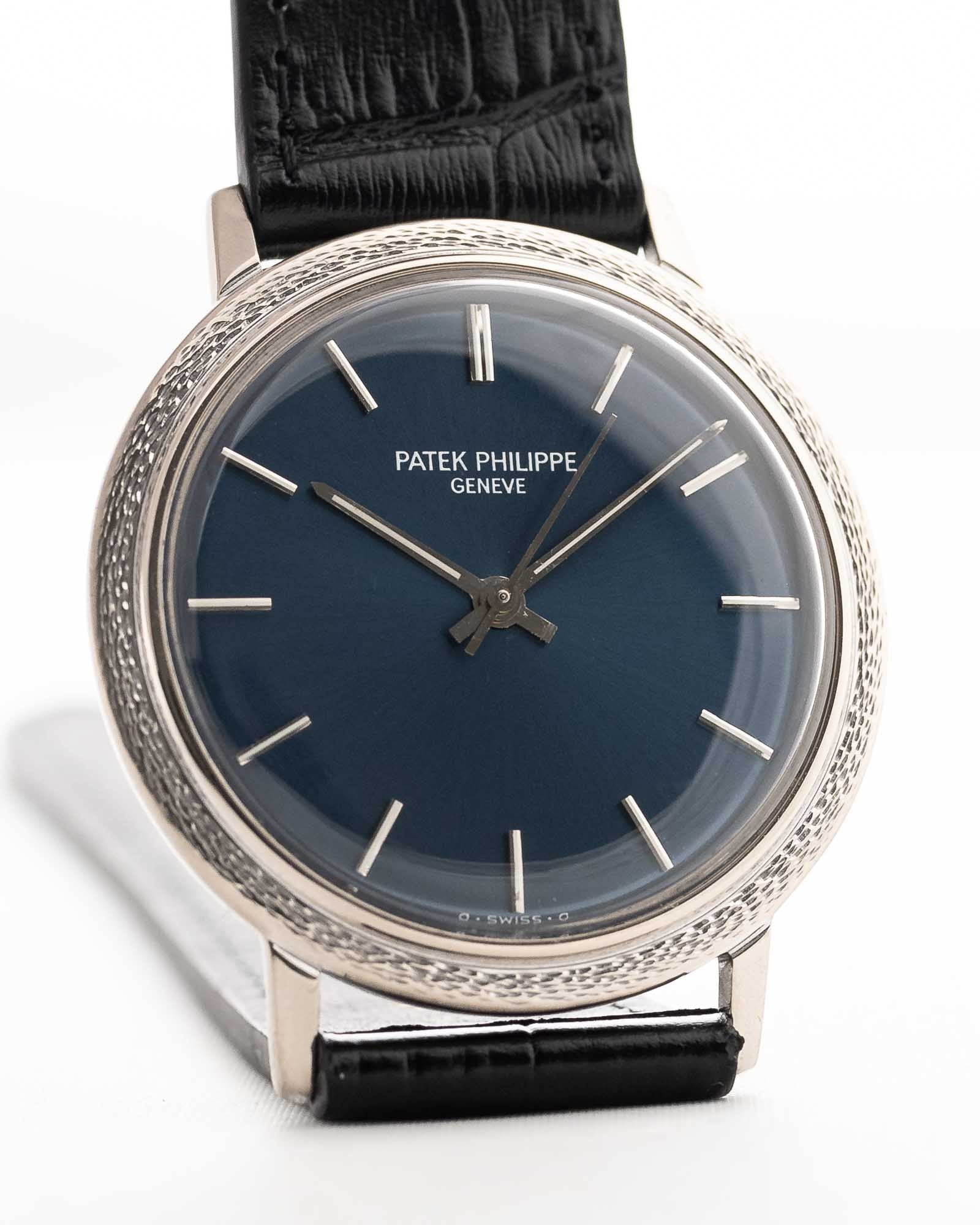 Patek Philippe 3569 Calatrava Blue 1980s - Image 10