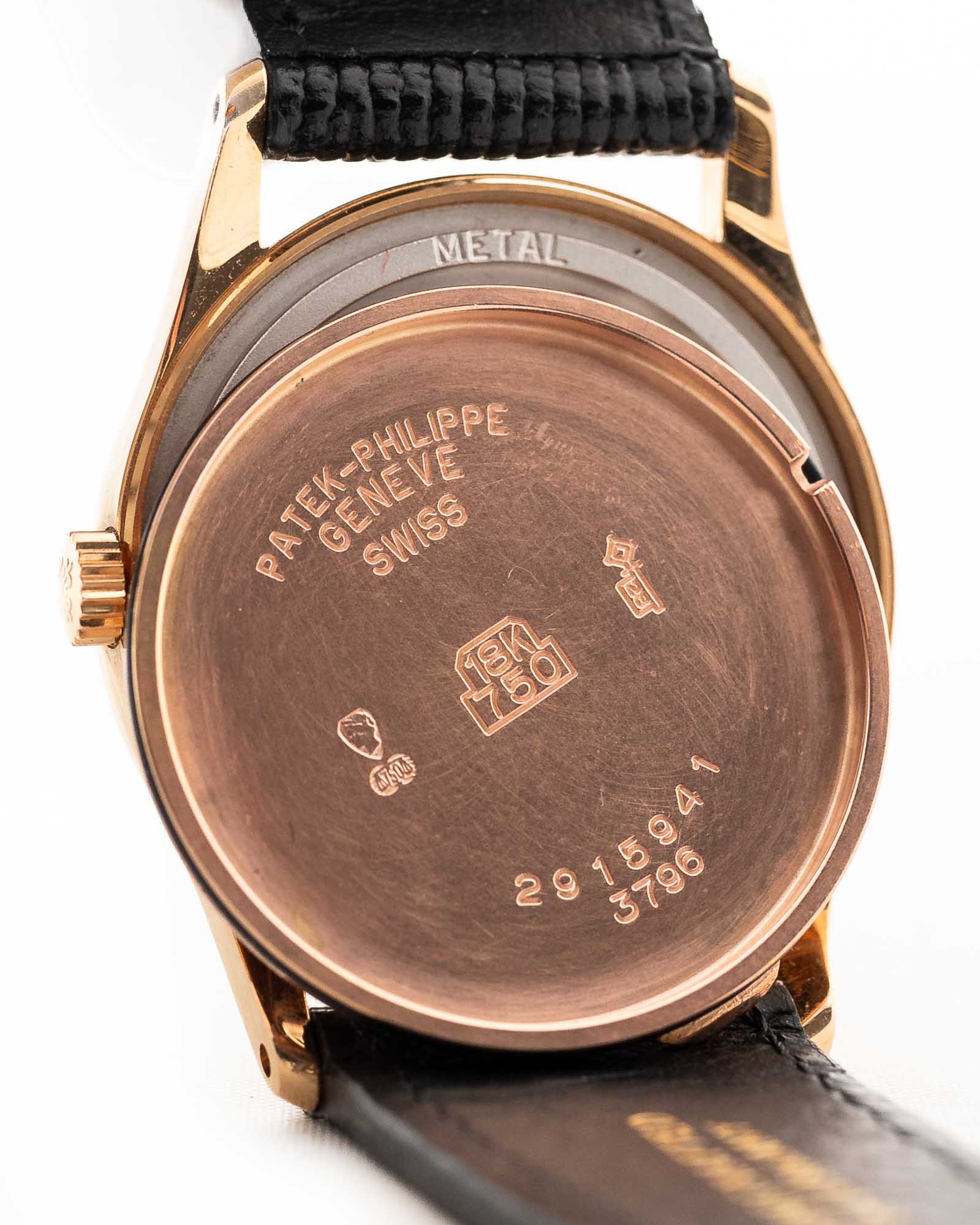 Patek Philippe 3796 Calatrava 18k Rose 1993 - Image 14