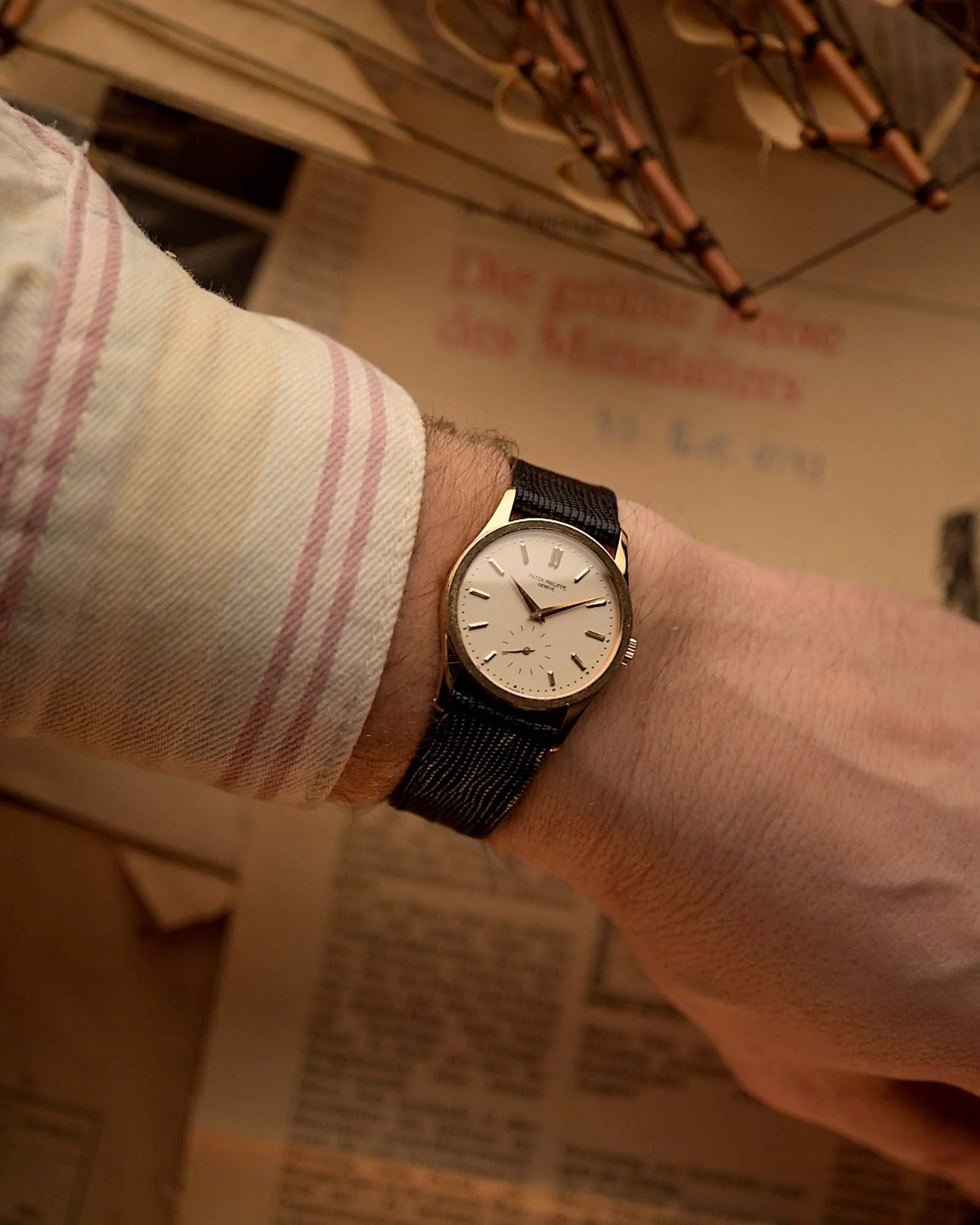 Patek Philippe 3796 Calatrava 18k Rose 1993 - Image 2