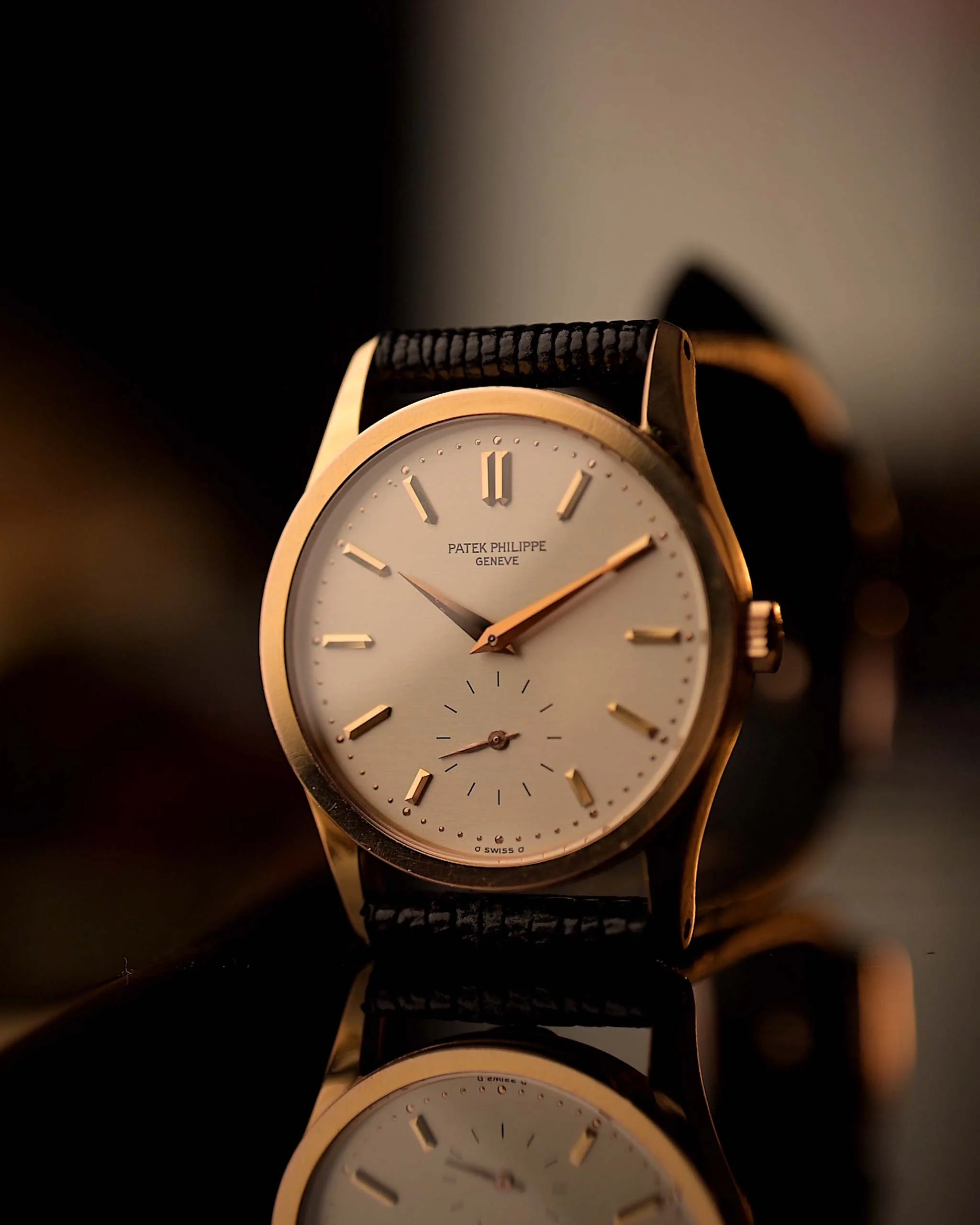 Patek Philippe 3796 Calatrava 18k Rose 1993 - Image 3