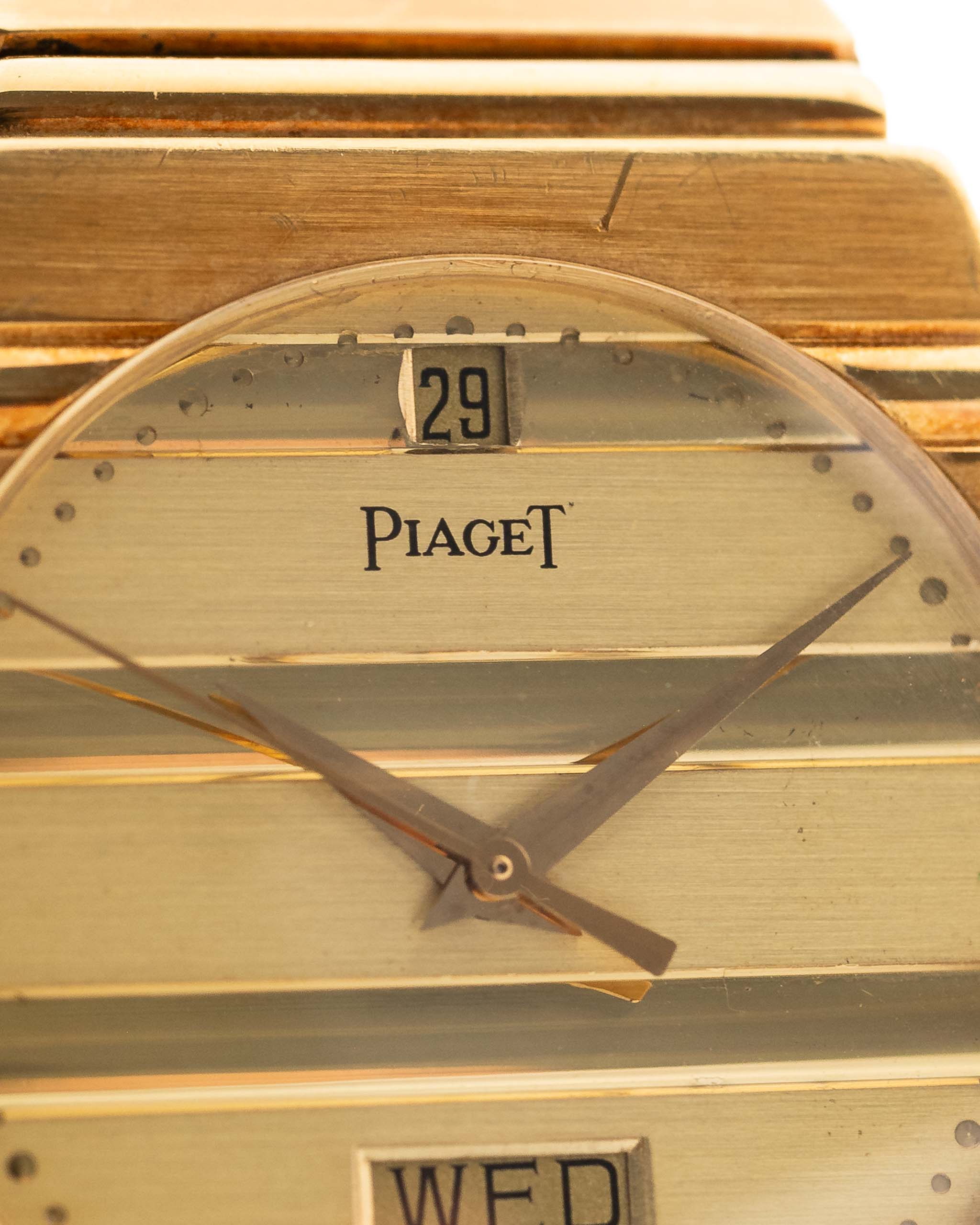 Piaget 15562 Polo 18k Day Date 1980s - Image 9