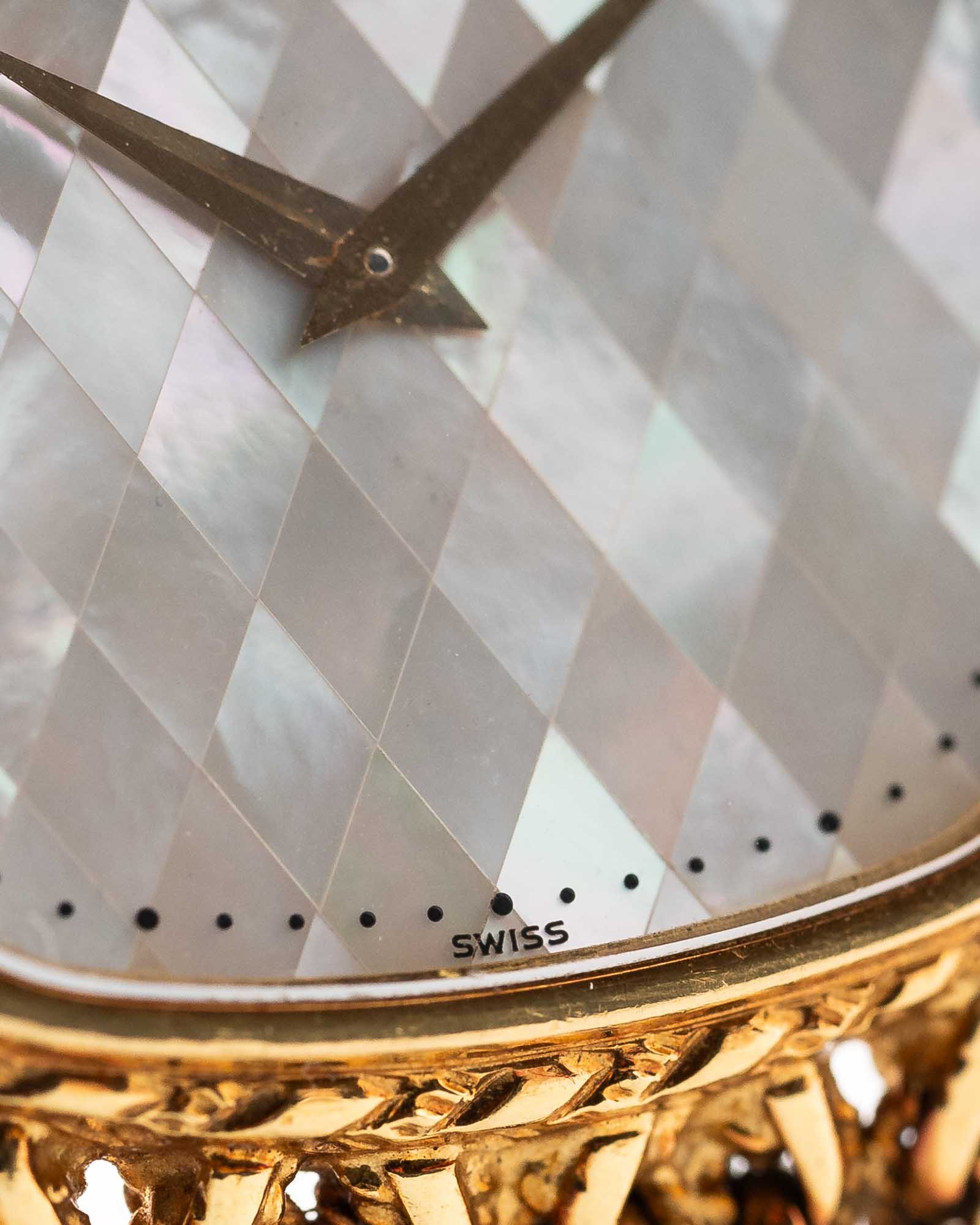 Piaget 8597 Hexagon 18k Mother of Pearl 1970s - Image 12