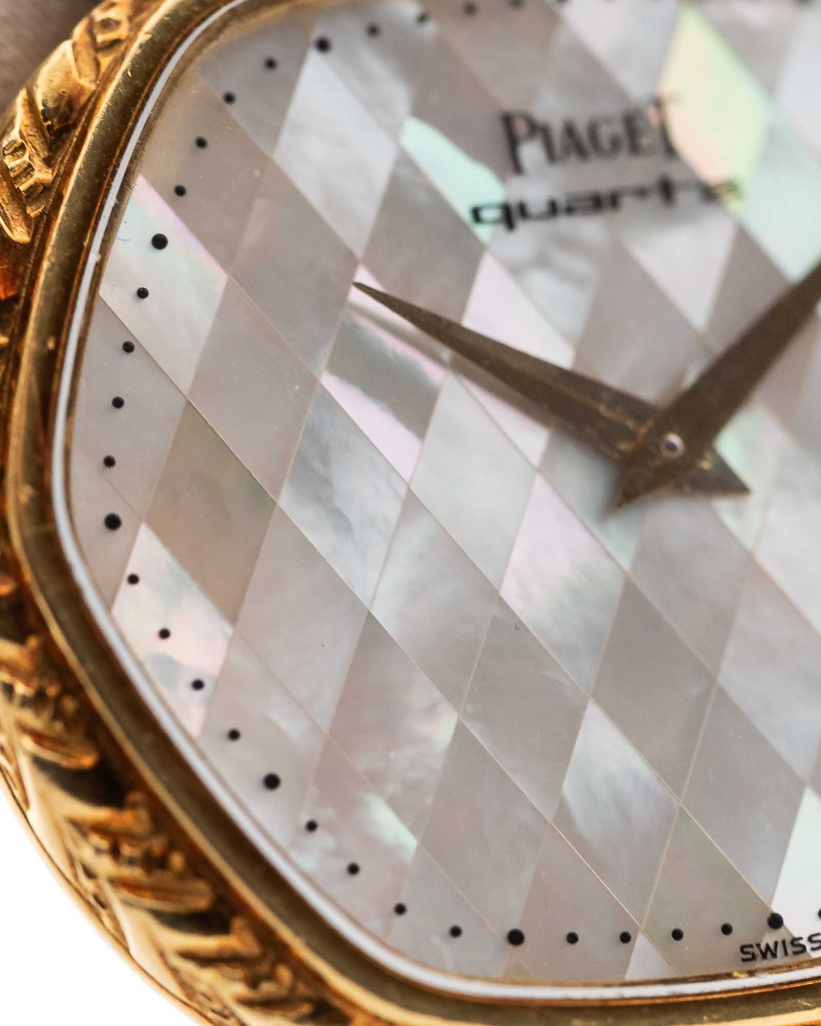 Piaget 8597 Hexagon 18k Mother of Pearl 1970s - Image 13