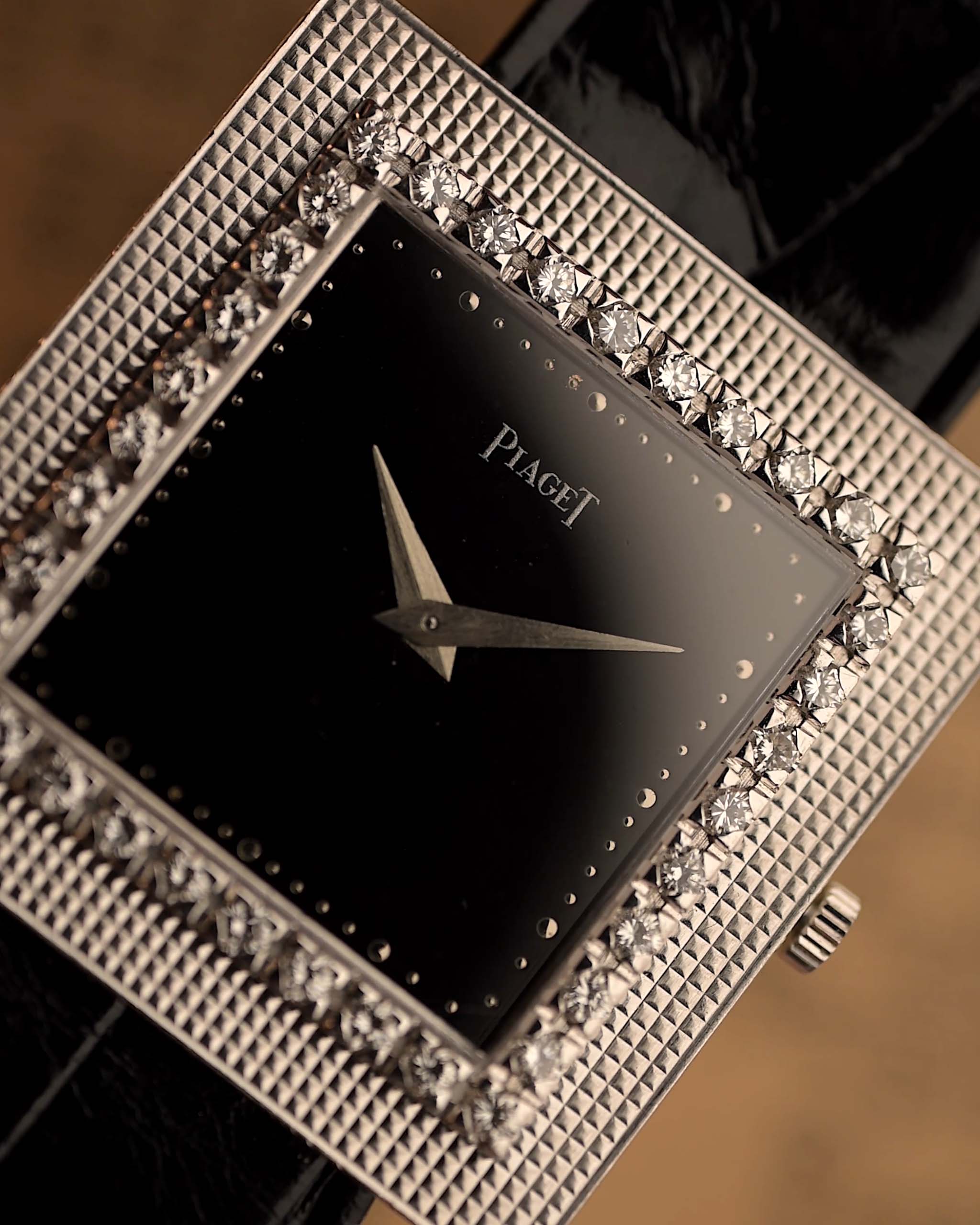 Piaget 9127 Onyx Diamond 1970s - Image 6