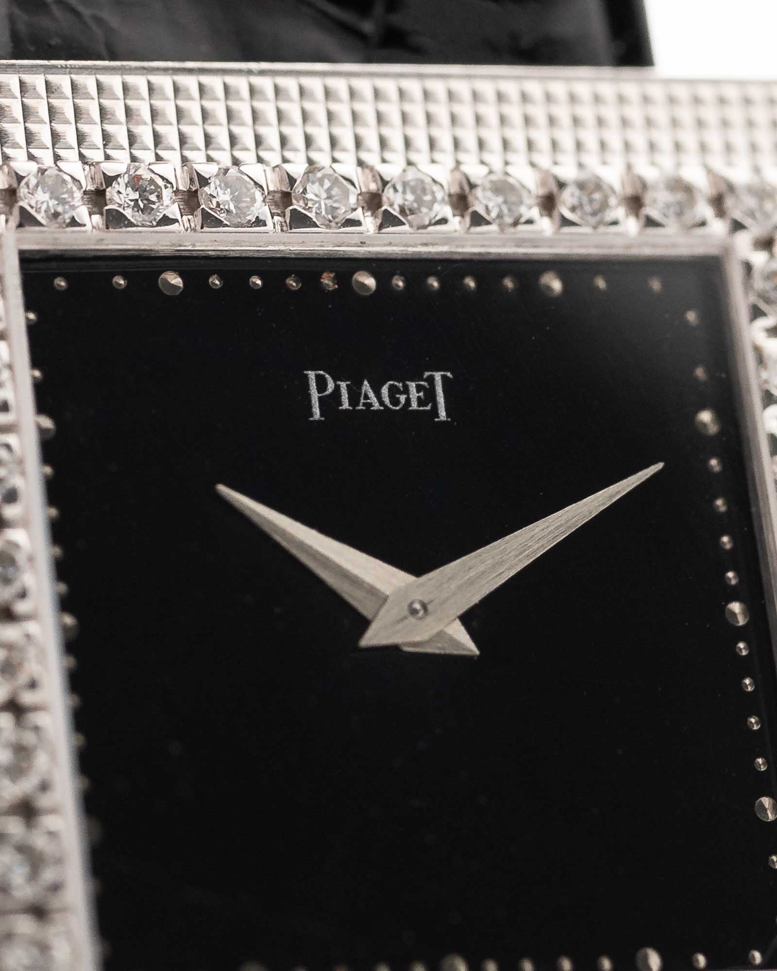 Piaget 9127 Onyx Diamond 1970s - Image 9