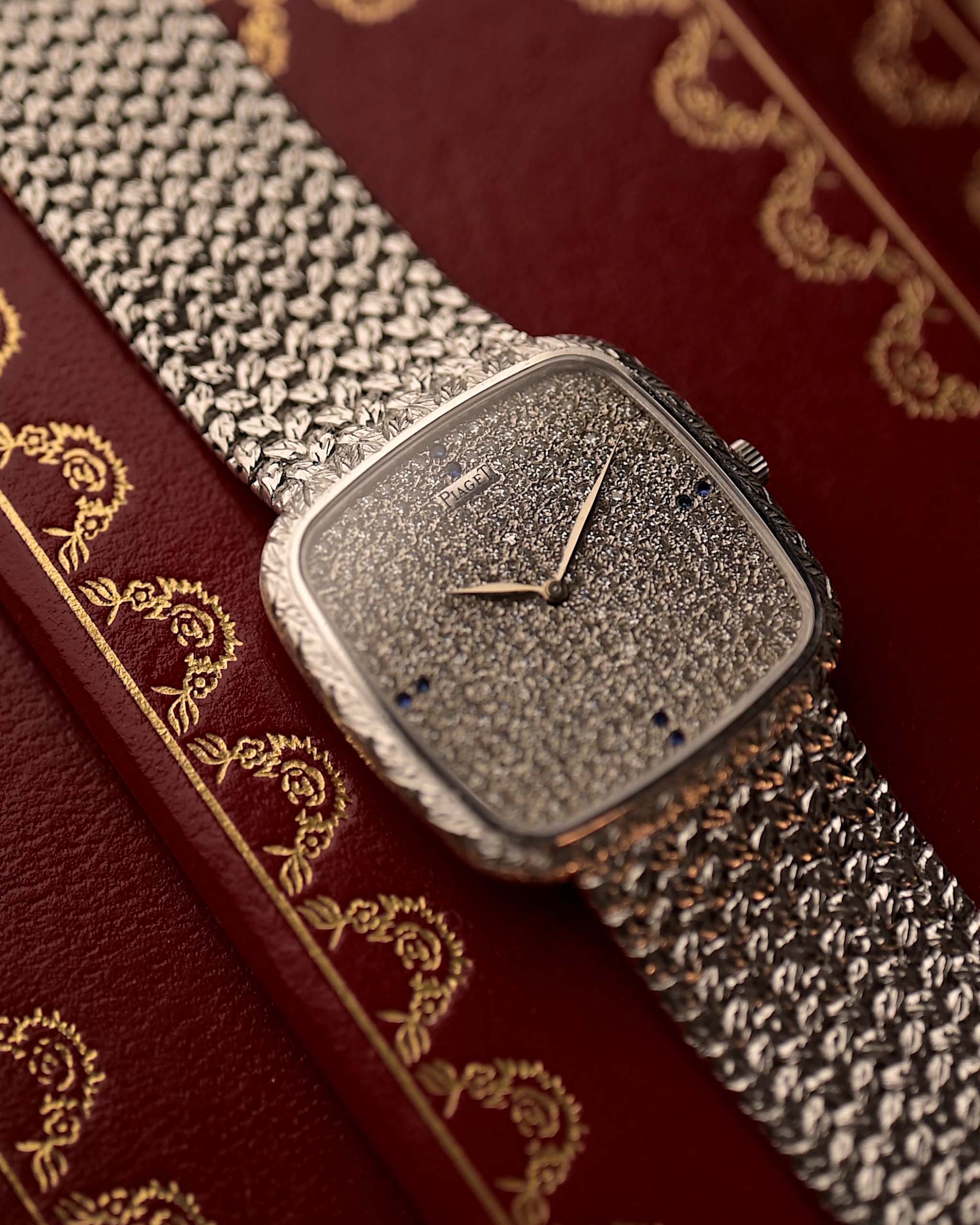 Piaget Square 9771 Jumbo Pavé 1980s - Image 3