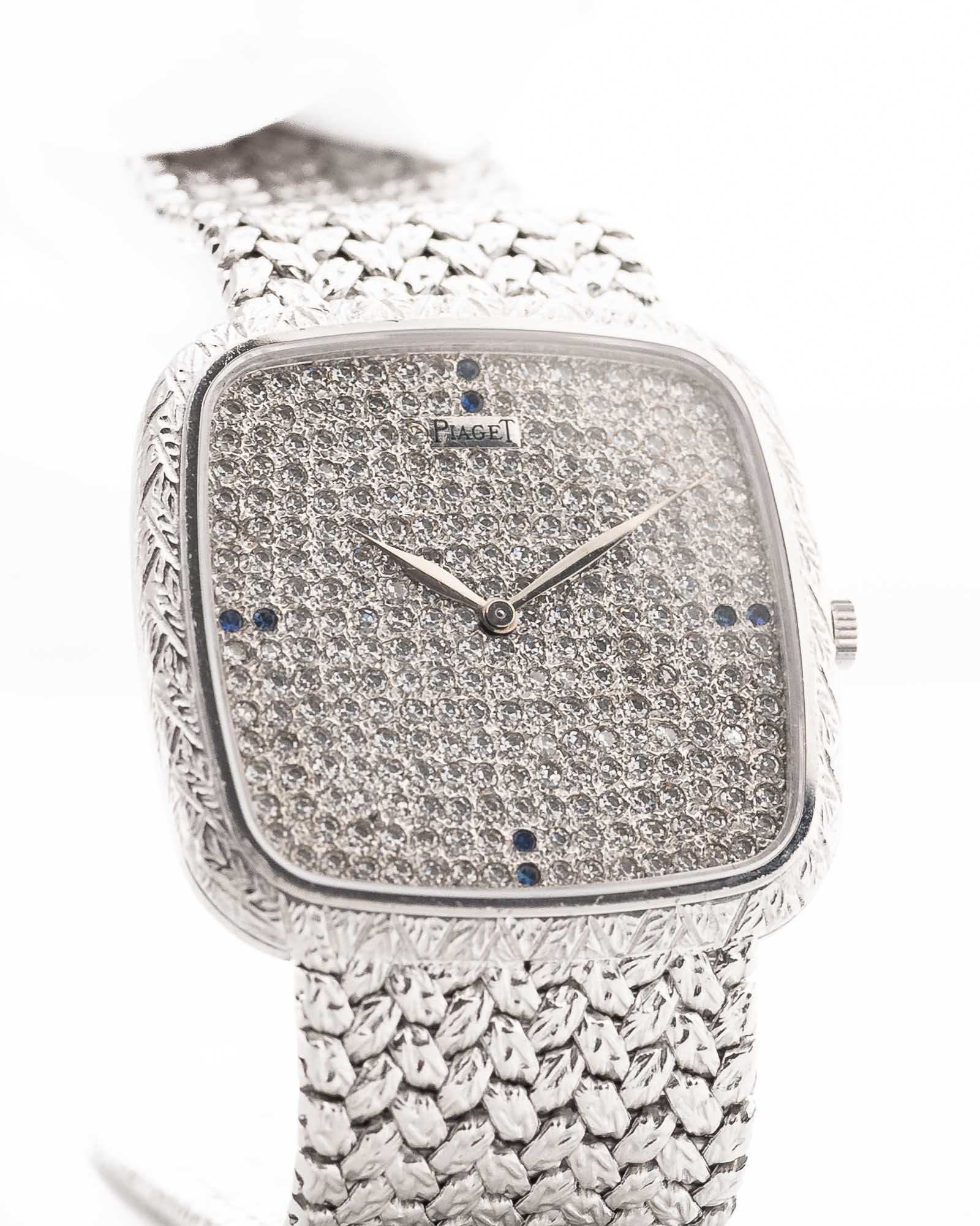 Piaget Square 9771 Jumbo Pavé 1980s - Image 9