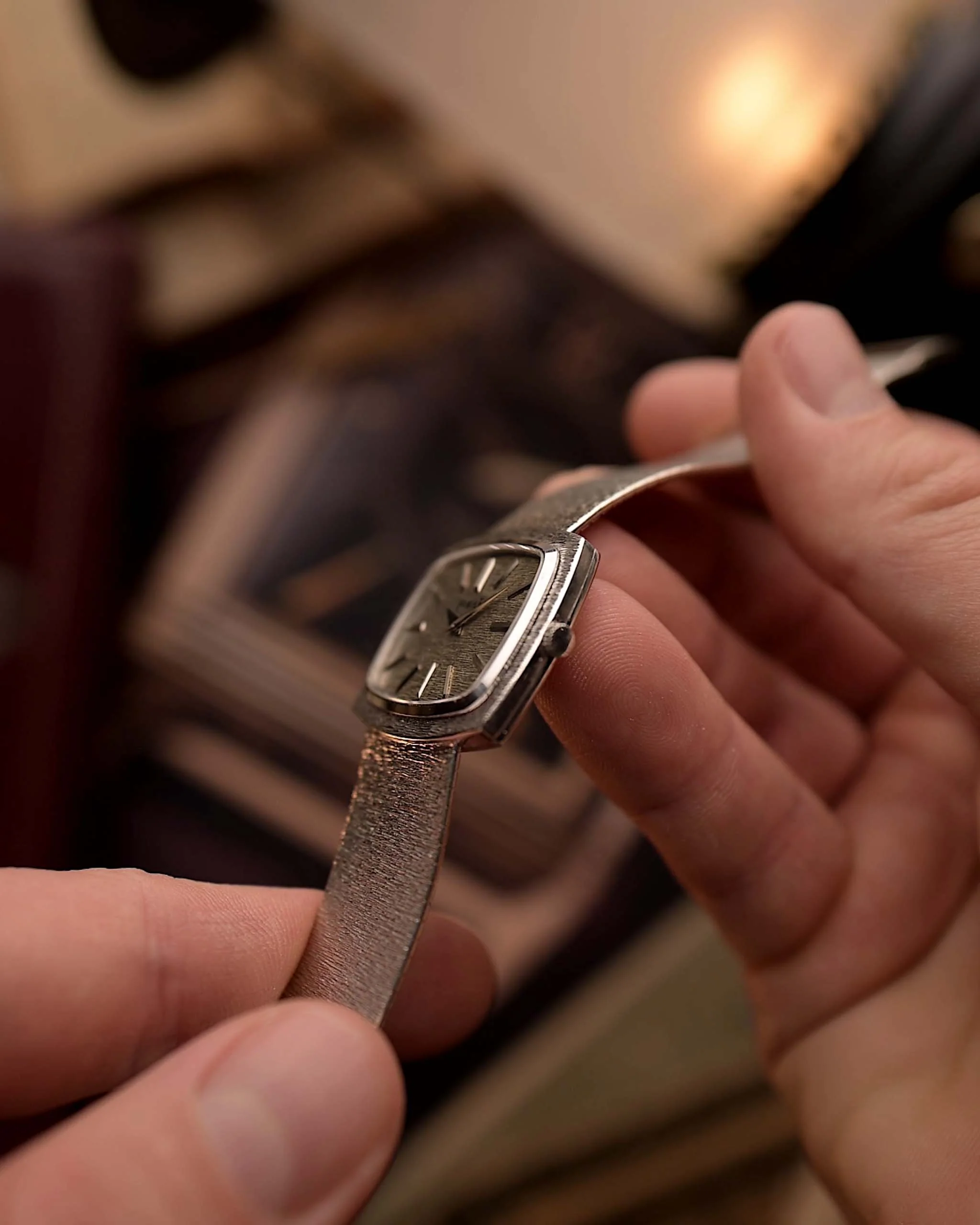 Piaget TV 9574 Bark White Gold 1970 - Image 13