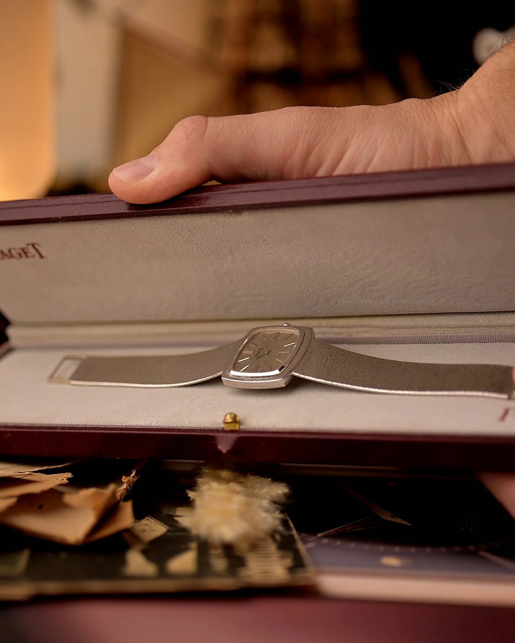 Piaget TV 9574 Bark White Gold 1970 - Image 17