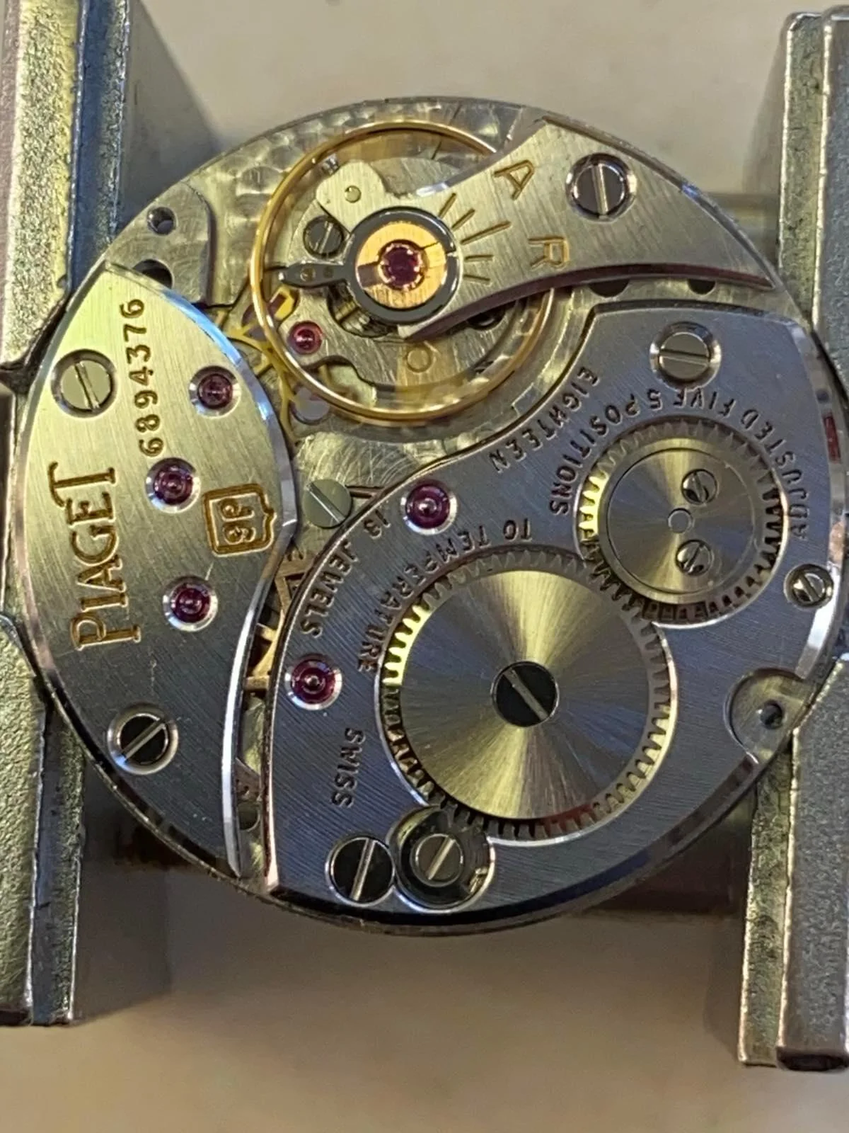 Piaget TV 9574 Bark White Gold 1970 - Image 26
