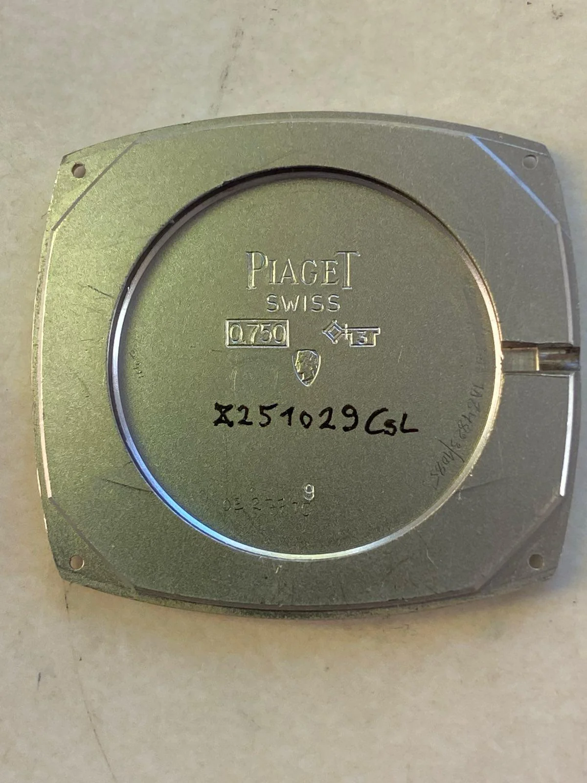 Piaget TV 9574 Bark White Gold 1970 - Image 27